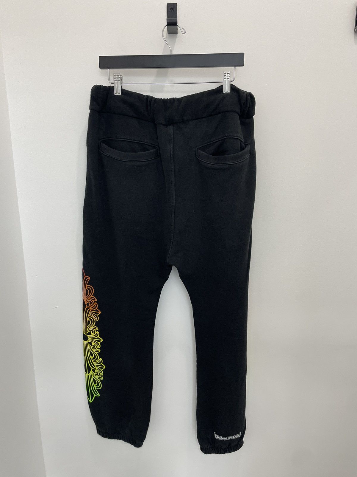 Chrome Hearts Chrome Hearts Black Gradient Sweatpants Size US 33 - 5 Thumbnail