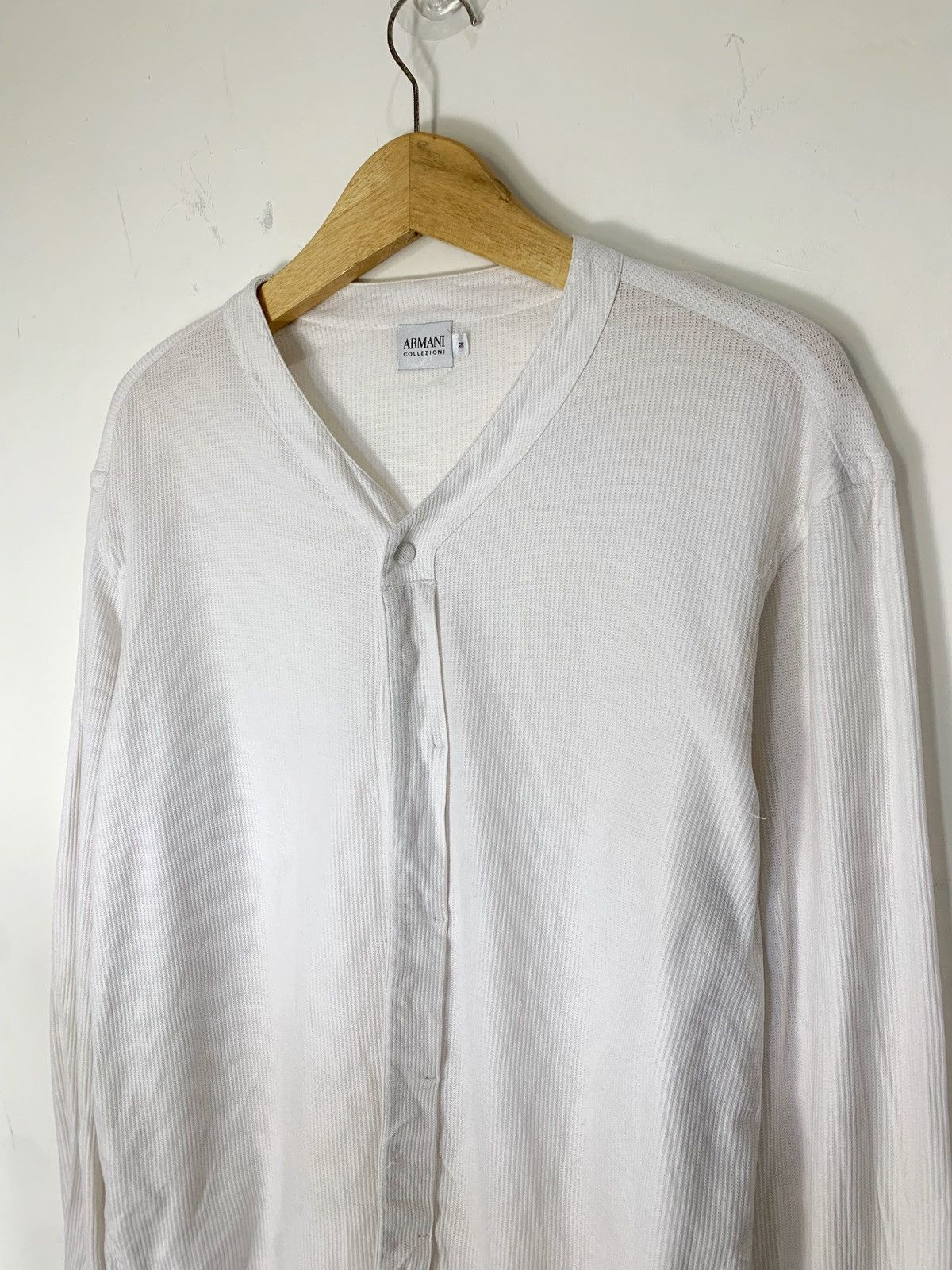 Armani Collezioni Armani collezioni waffle longsleeve outer Size US M / EU 48-50 / 2 - 12 Thumbnail