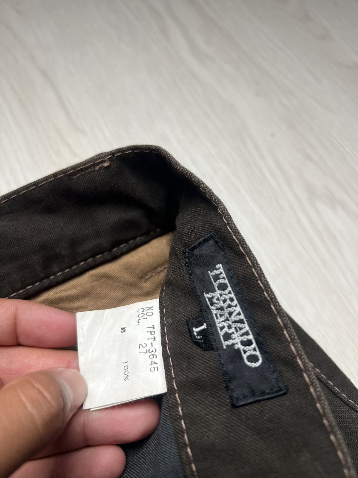 Tornado Mart Tornado Mart Brown Flared Jeans Size US 32 / EU 48 - 7 Thumbnail