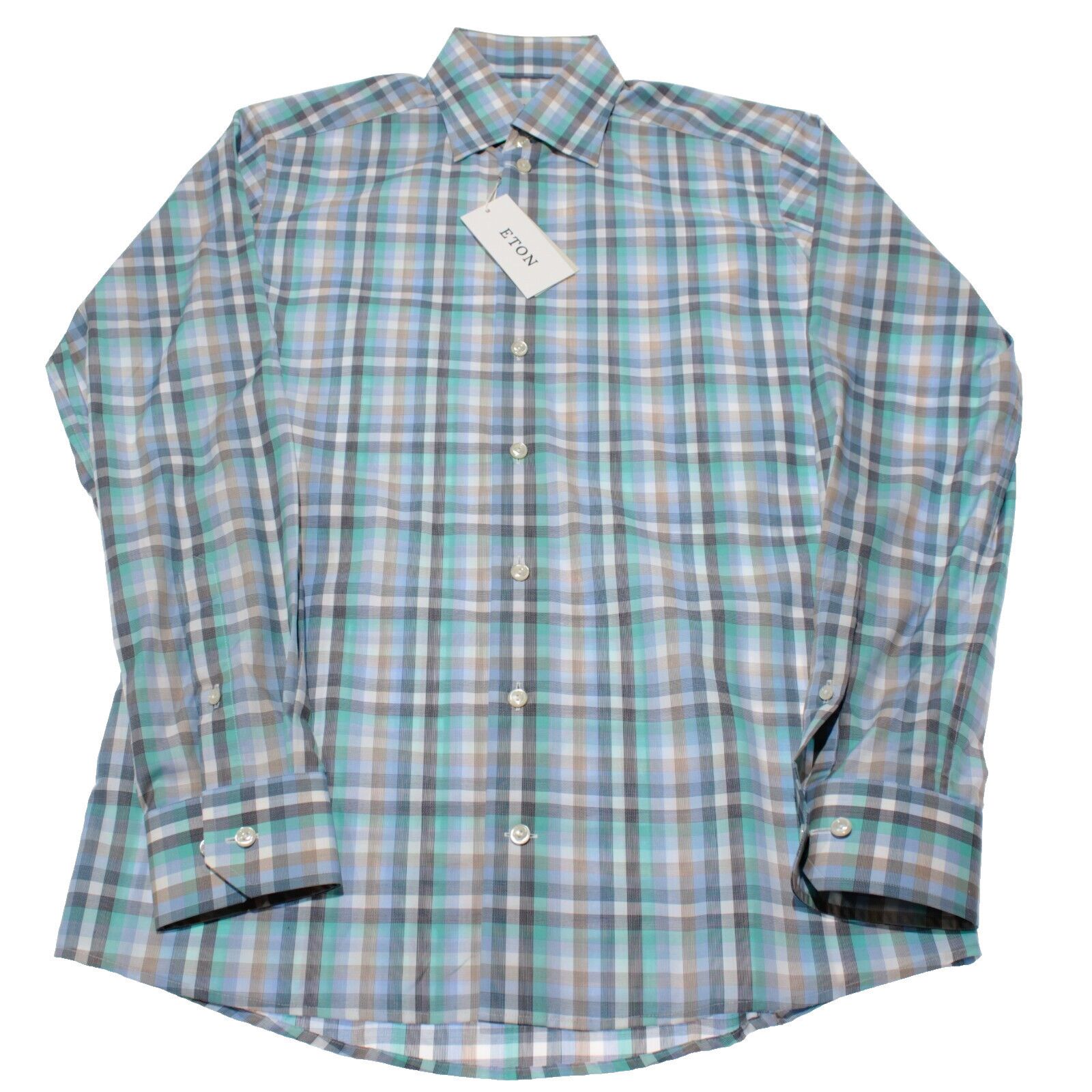 Eton Eton New with tags Shirt Size S US In Blue Size US S / EU 44-46 / 1 - 3 Thumbnail
