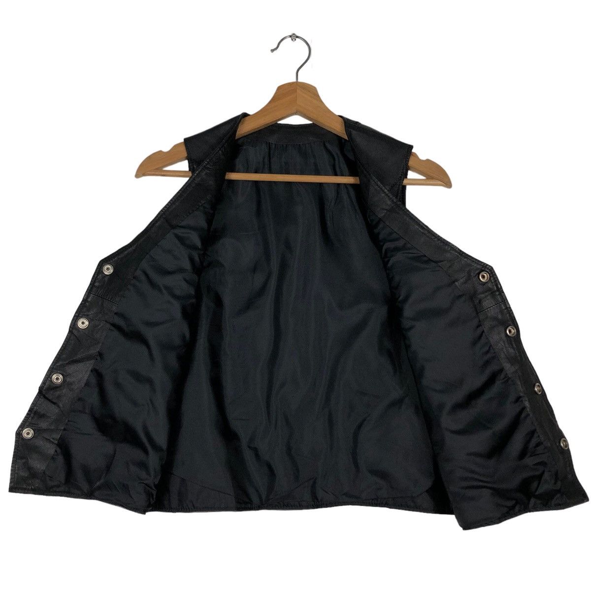 Japanese Brand 🔥90’s Soft Leather Riot Riot Vest Biker Wear Issey Miyake Size US M / EU 48-50 / 2 - 12 Thumbnail