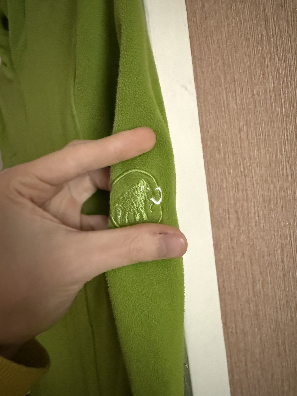 Mammut Vintage Mammut Green Fleece Pullover 1/2 Zip Jacket Women’s Size M / US 6-8 / IT 42-44 - 5 Thumbnail