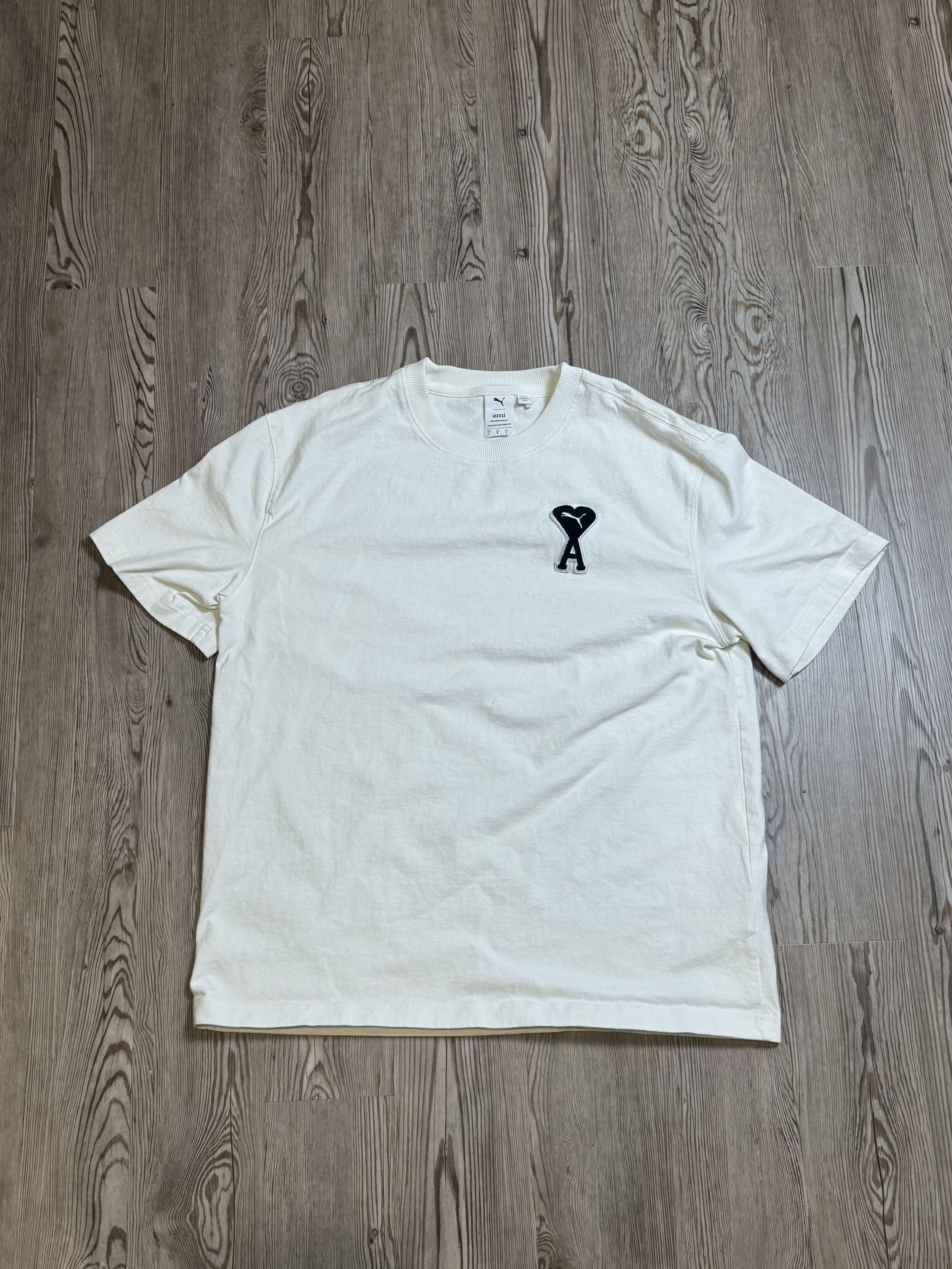 AMI × Puma Puma X AMI White T-Shirt Size US L / EU 52-54 / 3 - 1 Thumbnail