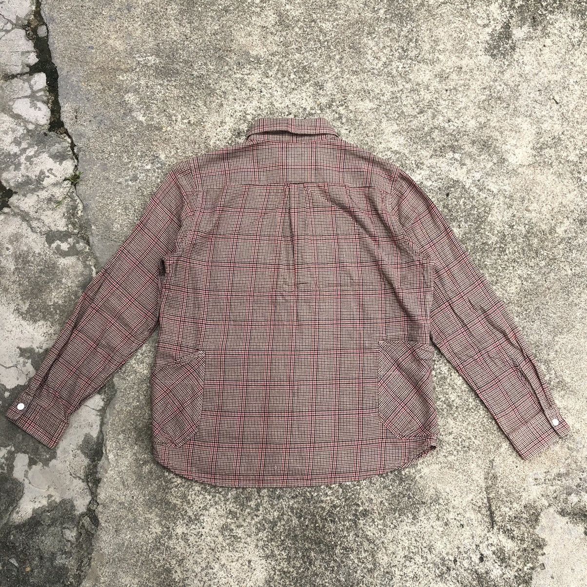 Japanese Brand 🔥Rare🔥🇯🇵Coen Smiths Checkerd Workers Buttons Pockets Shirts Size US M / EU 48-50 / 2 - 5 Thumbnail