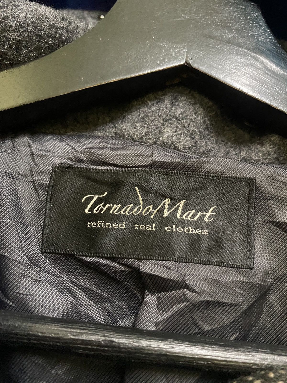 Tornado Mart VINTAGE TORNADO MART SHAWL COLLAR DOUBLE ZIPPER JACKET Size M / US 6-8 / IT 42-44 - 4 Thumbnail