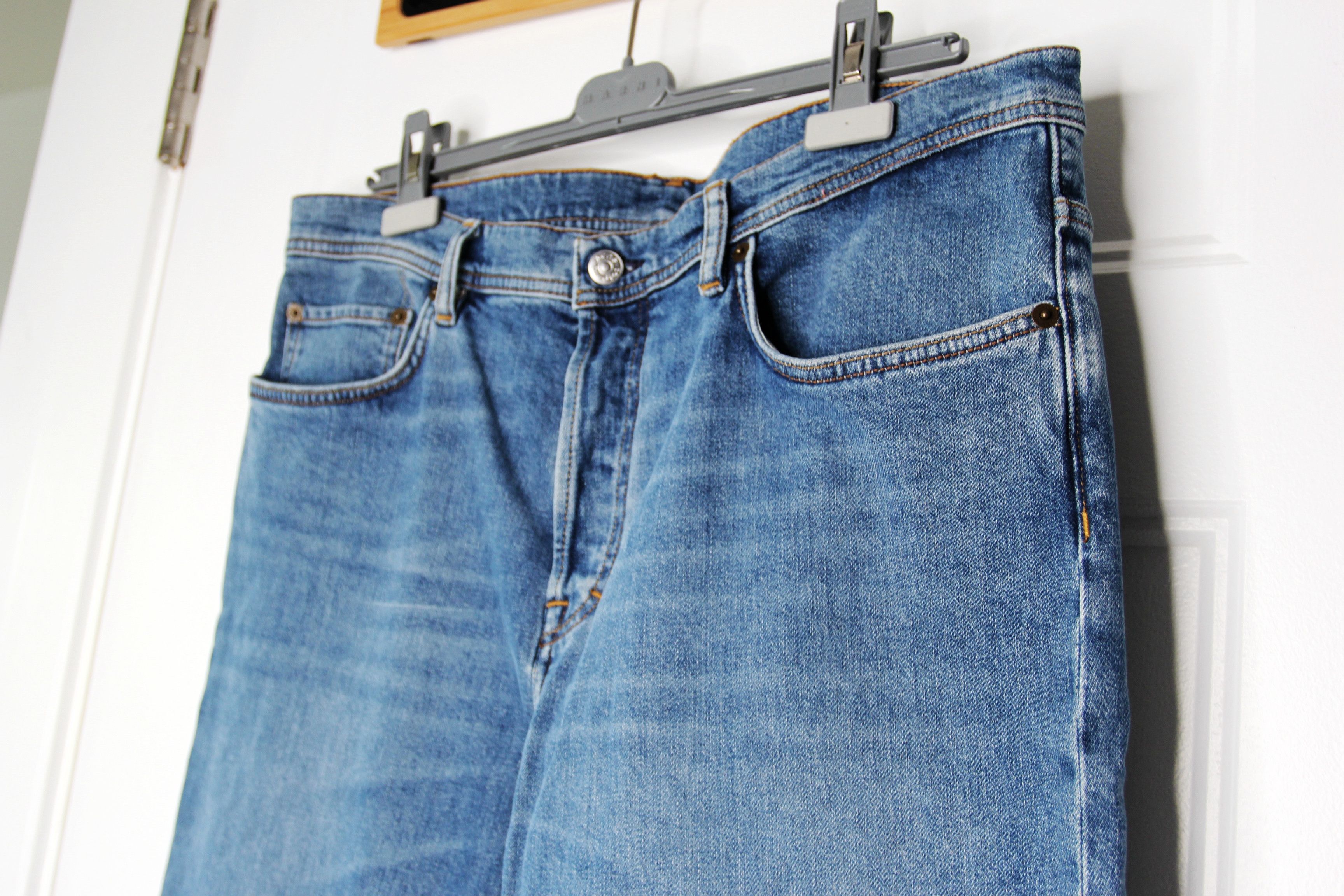 Acne Studios BNWT SS23 ACNE STUDIOS RIVER MID BLUE SLIM FIT JEANS 36 Size US 36 / EU 52 - 4 Thumbnail