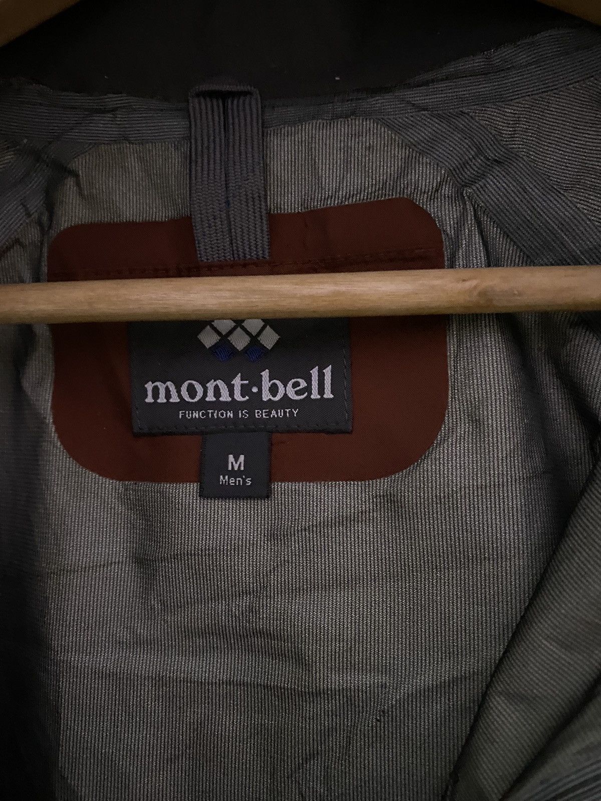 Goretex Vintage Montbell Brick Red Zipper Jacket Size US L / EU 52-54 / 3 - 7 Thumbnail
