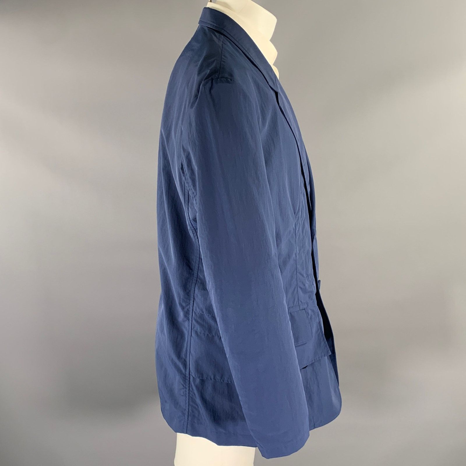 Y-3 Y-3 Size M Navy Polyamide Notch Lapel Sport Coat Size 46R - 3 Thumbnail