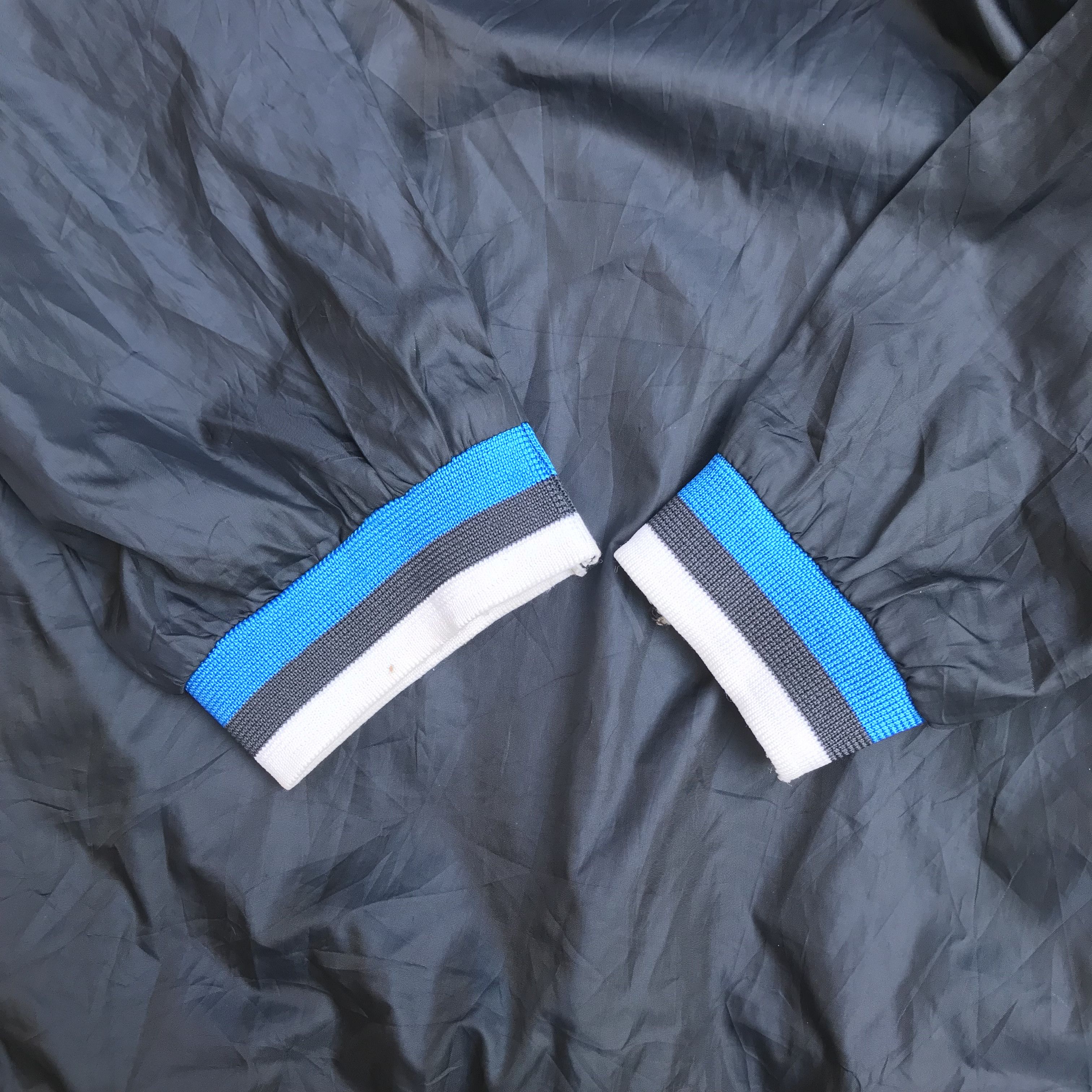 Adidas Adidas Originals Halfzipper nylon navy blue jacket Size US M / EU 48-50 / 2 - 5 Thumbnail