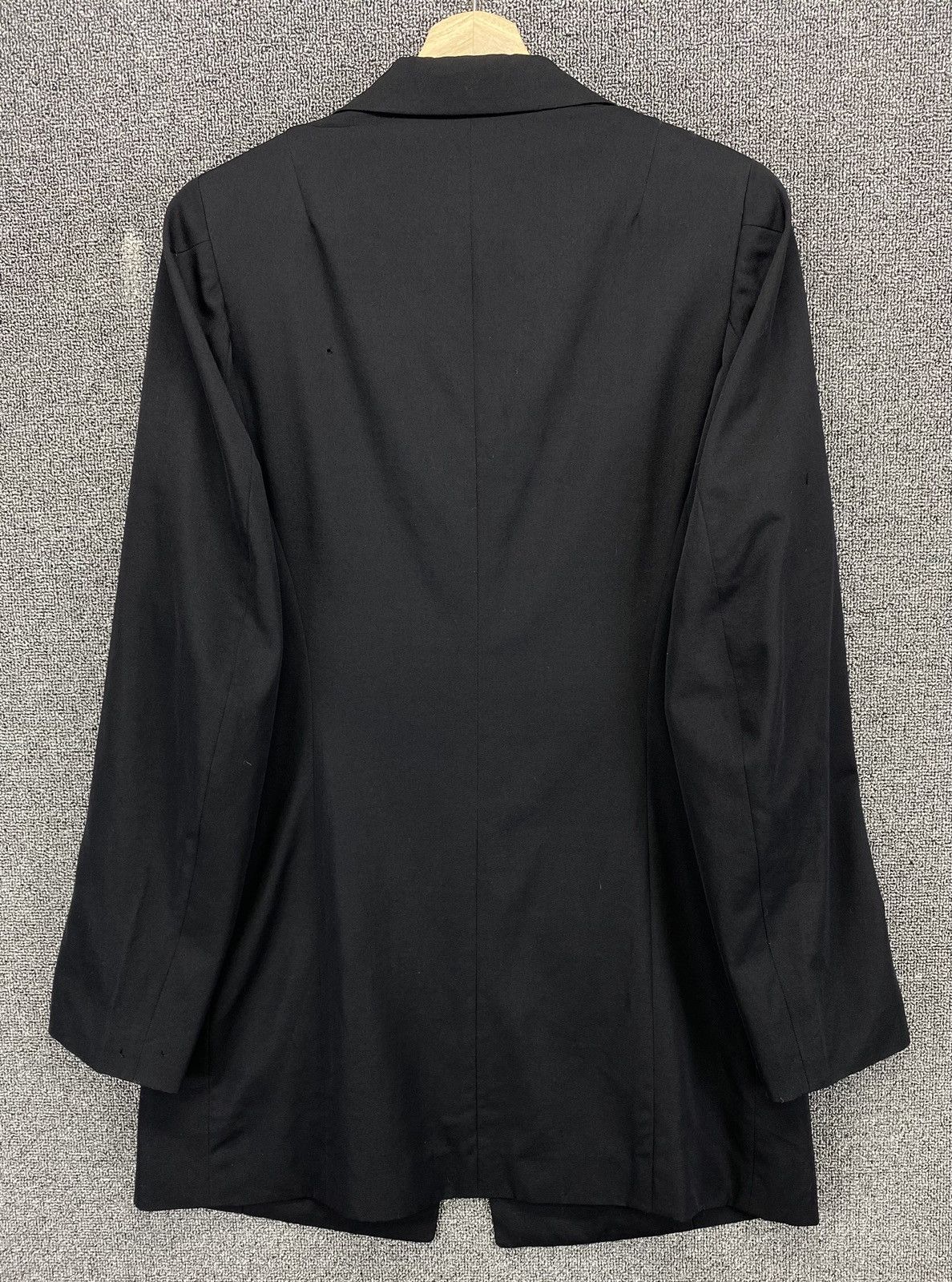 Yohji Yamamoto Vintage Yohji Yamamoto Wool Coats Long Jacket Size M / US 6-8 / IT 42-44 - 9 Thumbnail