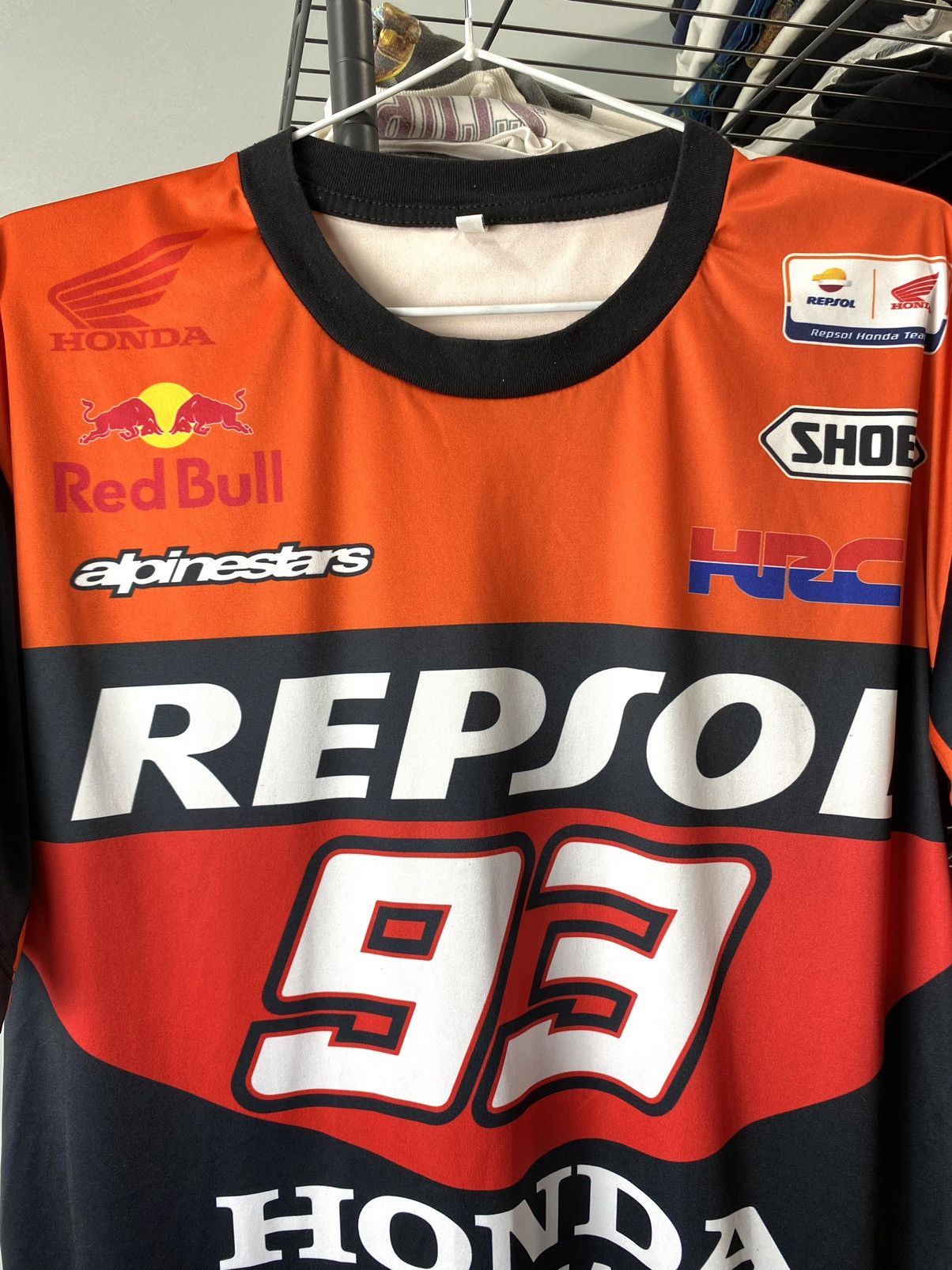 Honda Vintage Honda Repsol HRC Red Bull T Shirt Size US L / EU 52-54 / 3 - 2 Thumbnail