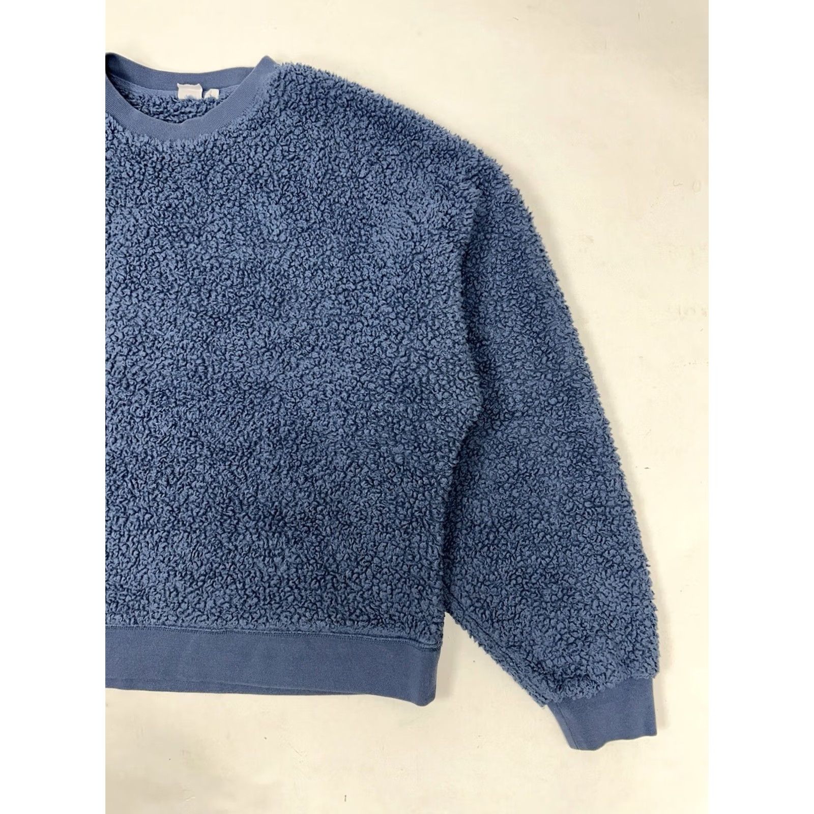 Gap Gap Fleece Pullover Crewneck Sweater Sweatshirt Women’s Medium Tall Style Blueish Gray Size M / US 6-8 / IT 42-44 - 6 Thumbnail