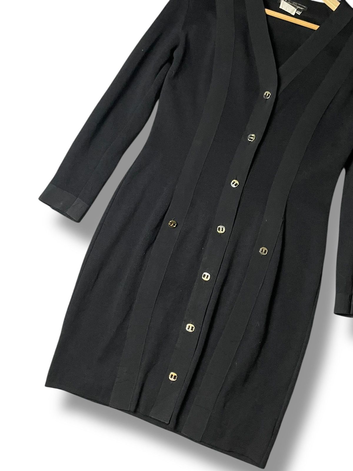 Salvatore Ferragamo Vintage Salvatore Ferragamo Midi Dress (144) Size L / US 10 / IT 46 - 2 Thumbnail