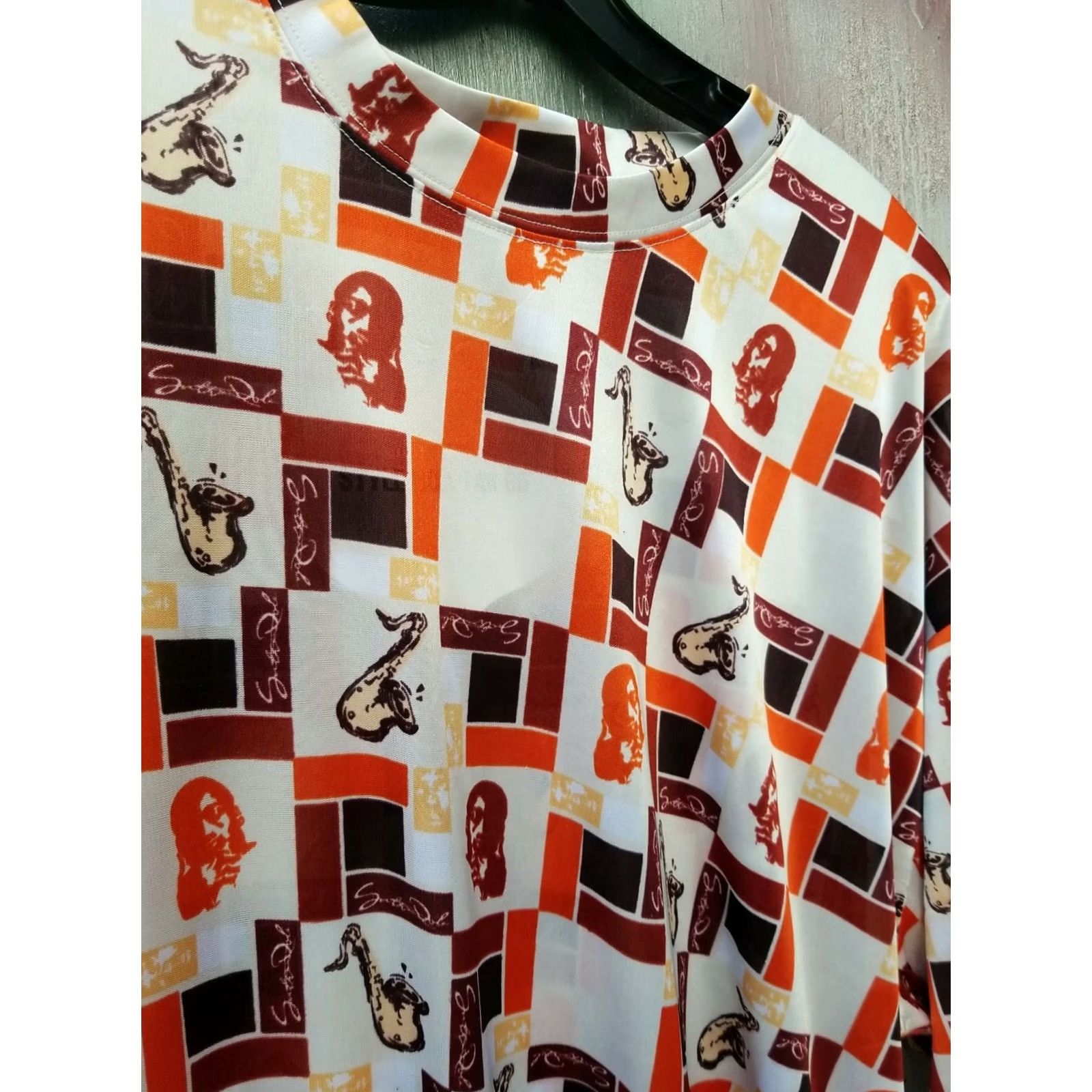 Southpole VINTAGE Southpole JAZZ MILES ALL OVER PRINT SHIRT Hip Hop Size US L / EU 52-54 / 3 - 3 Thumbnail