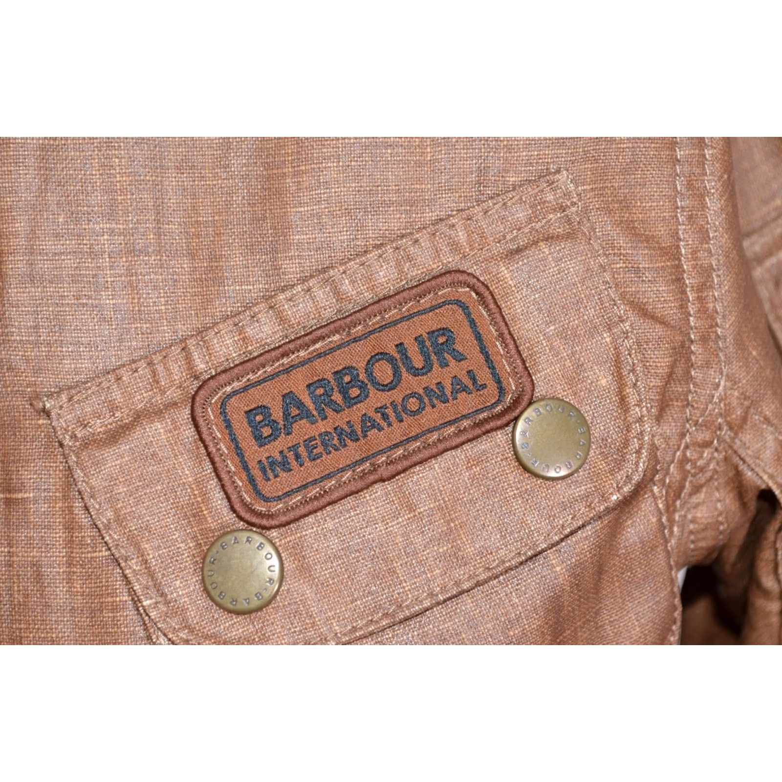 Barbour Barbour Jacket Womens Linen Short Belted Size UK8 US4 Brown Linen Jacket Belted Barbour Womens 8 Linen Jacket Brown Belted Casual Jacket Womens Size M / US 6-8 / IT 42-44 - 5 Thumbnail