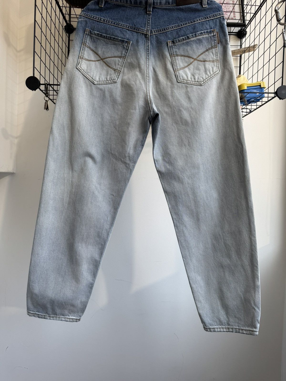 Brunello Cucinelli Brunello Cucinelli Barrel Jeans Size 30" / US 8 / IT 44 - 7 Thumbnail