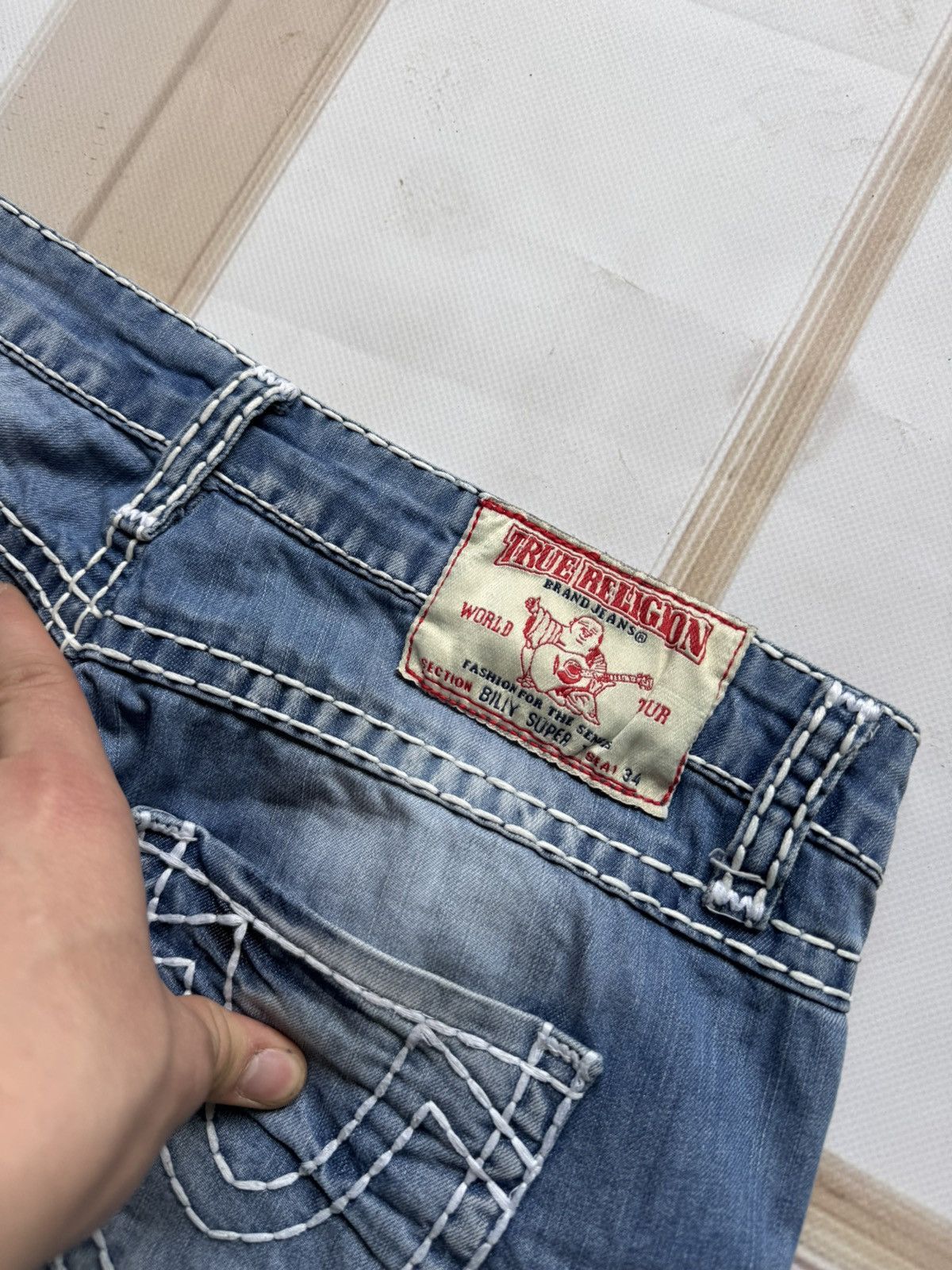 True Religion True Religion Denim Jeans – Iconic Stitching / Clean Wash Size US 32 / EU 48 - 4 Thumbnail