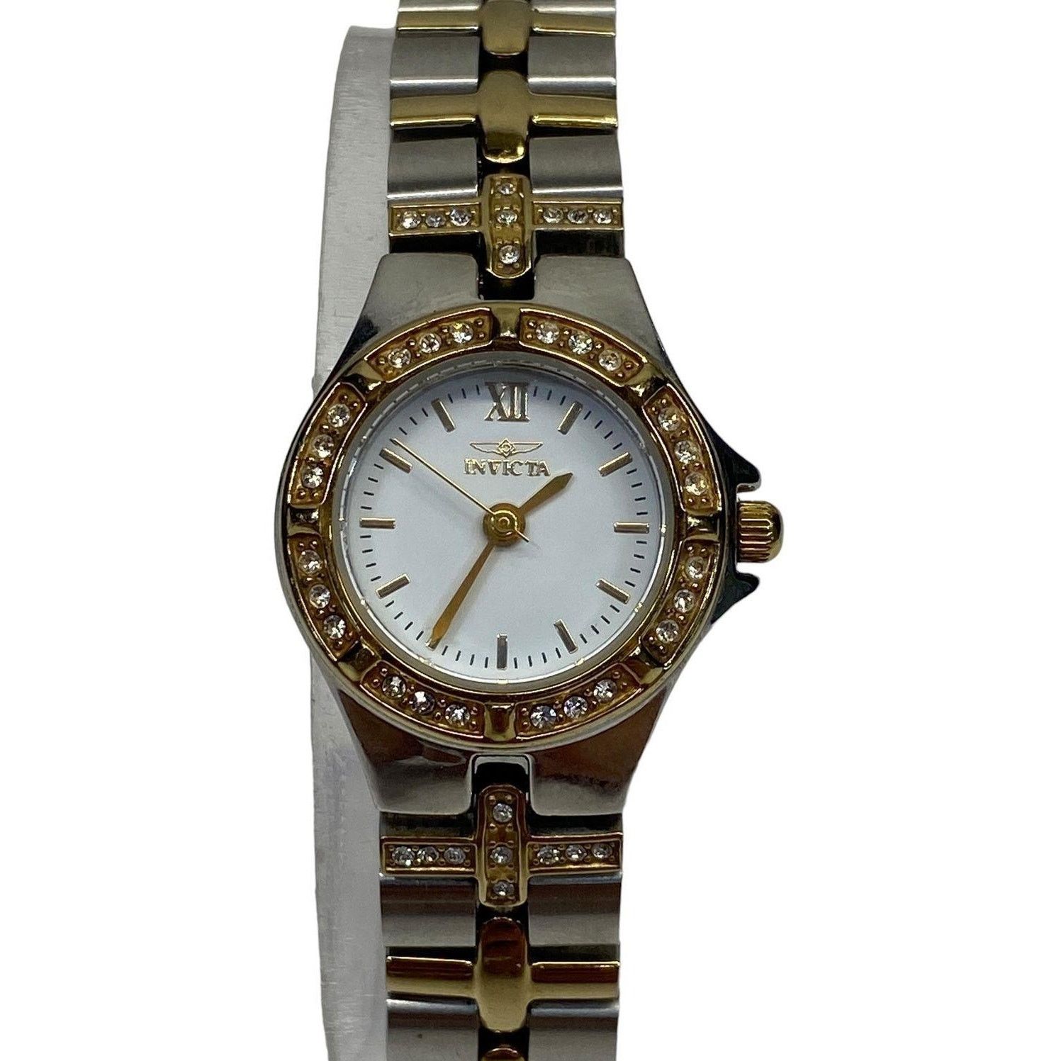 Invicta Invicta Wildflower 0133 Gold Stainless-Steel Quartz Watch Size ONE SIZE - 1 Thumbnail