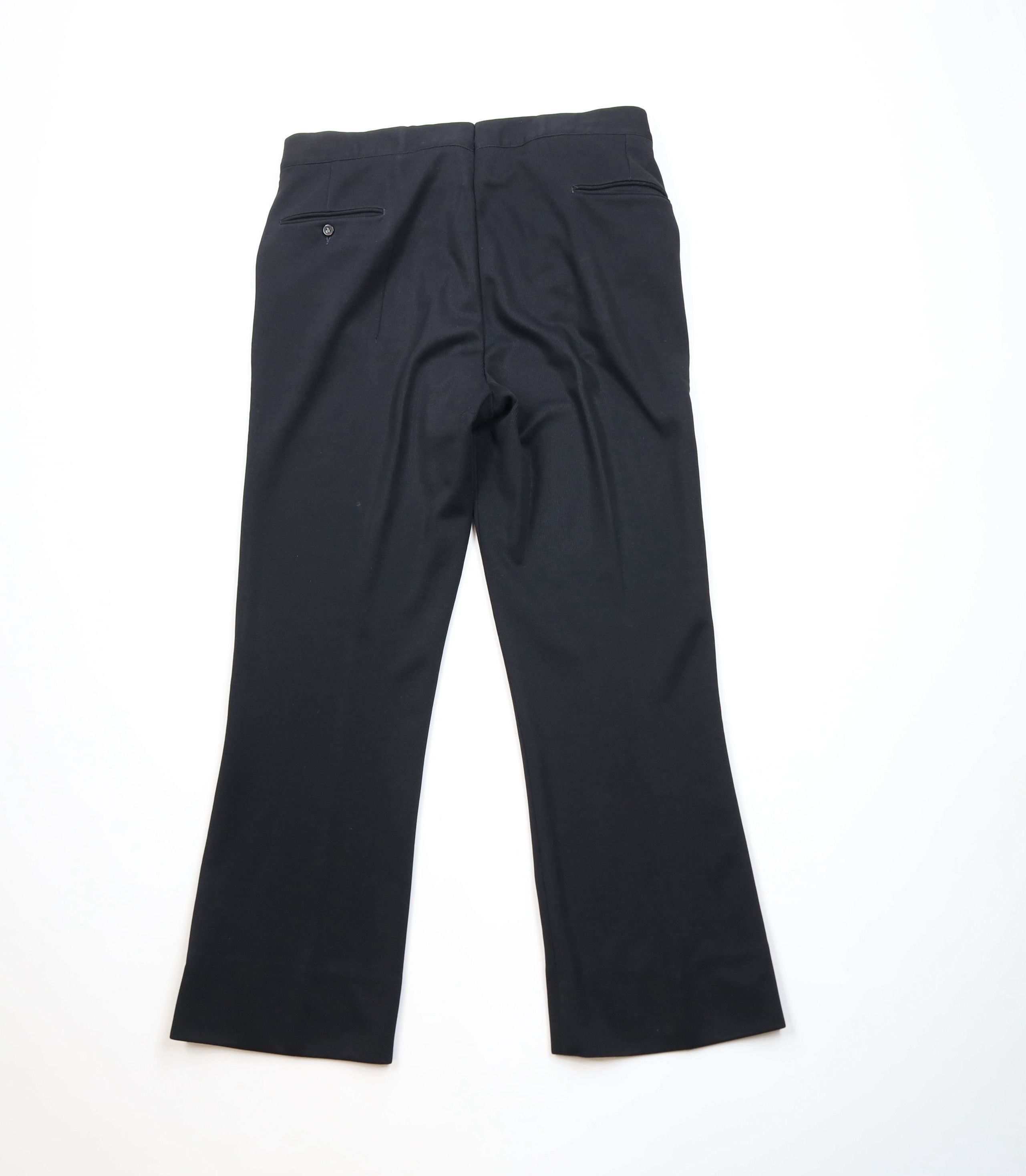 Vintage Vintage 60s 70s Streetwear Wide Leg Chino Pants Black USA Size US 36 / EU 52 - 11 Thumbnail