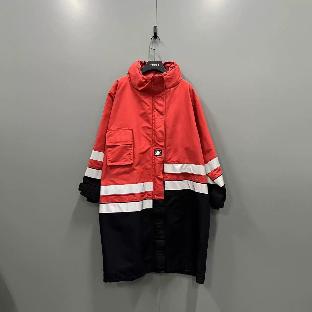 Balenciaga Balenciaga 3M Reflective Stripe Coat - dmc Size US XS / EU 42 / 0 - 1 Thumbnail