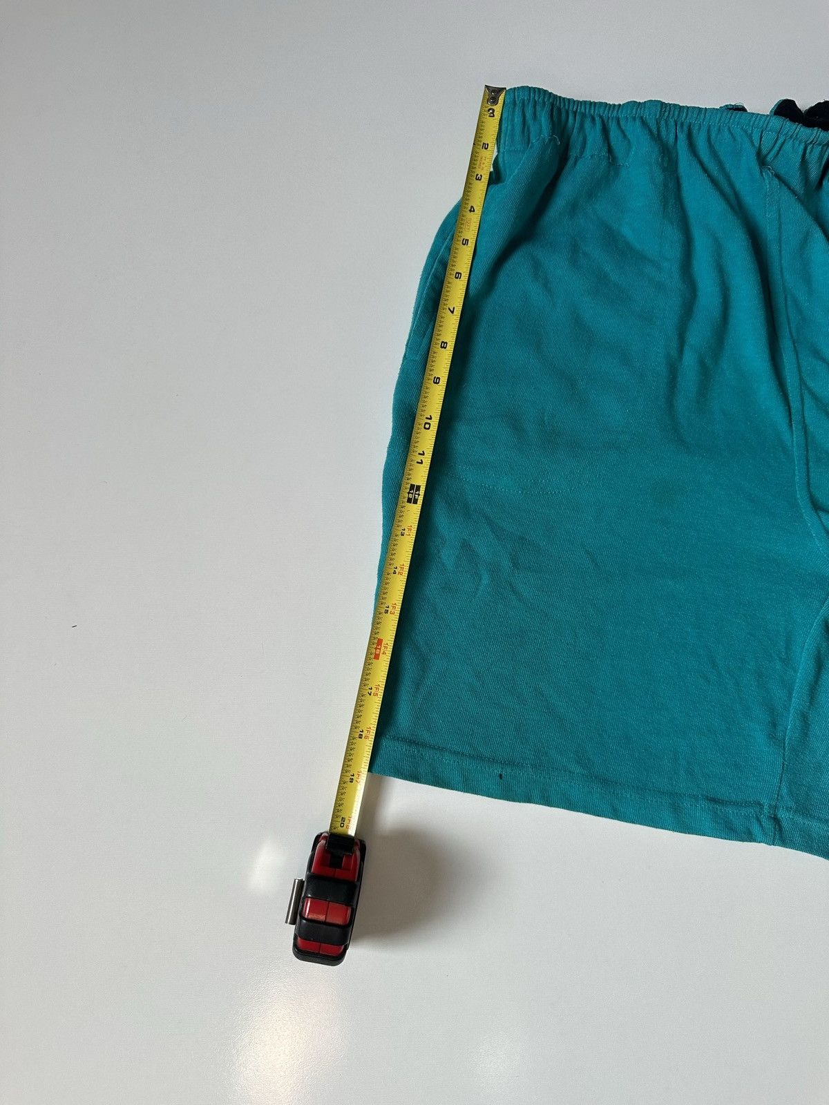 Starter × Vintage RARE Vintage Starter 90s San Jose Sharks Teal Blue Shorts L Size US 35 - 5 Thumbnail