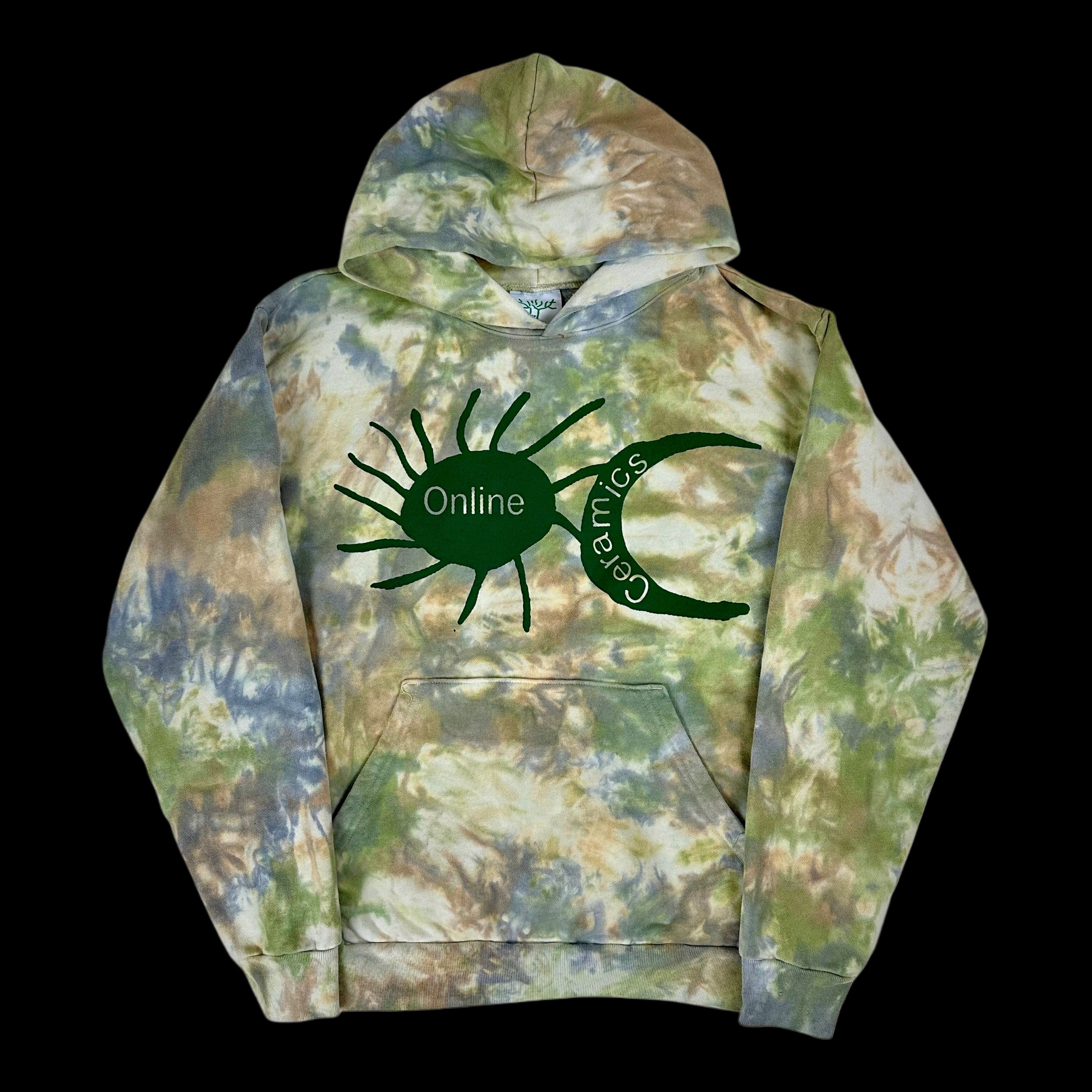 Online Ceramics 2025 online ceramics sun & moon logo hoodie tie dye earth Size US L / EU 52-54 / 3 - 1 Thumbnail