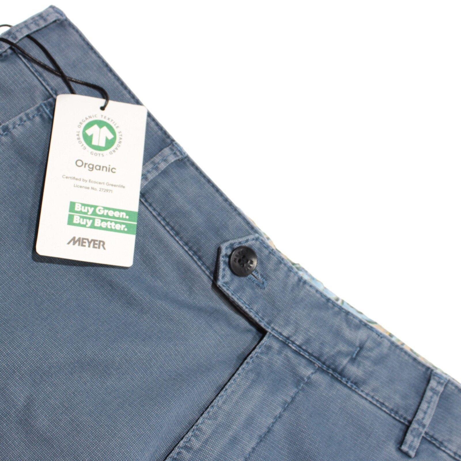 Other Meyer New with tags Chino Size 34 US In Blue Size US 34 / EU 50 - 1 Thumbnail