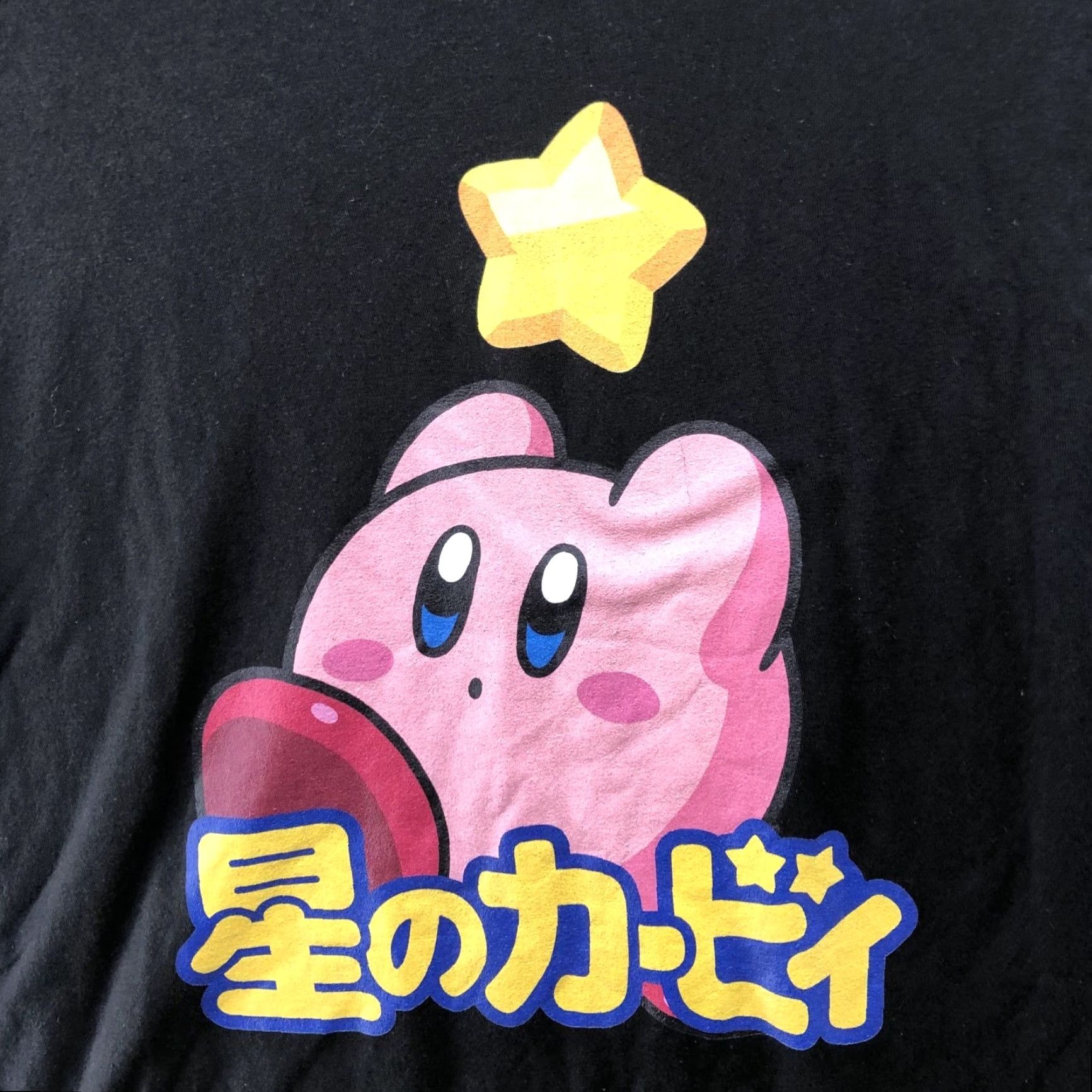 Vintage VINTAGE Kirby Boyfriend Fit T Shirt Womens M Black Crewneck Short Sleeve Japanese Text Size M / US 6-8 / IT 42-44 - 3 Thumbnail