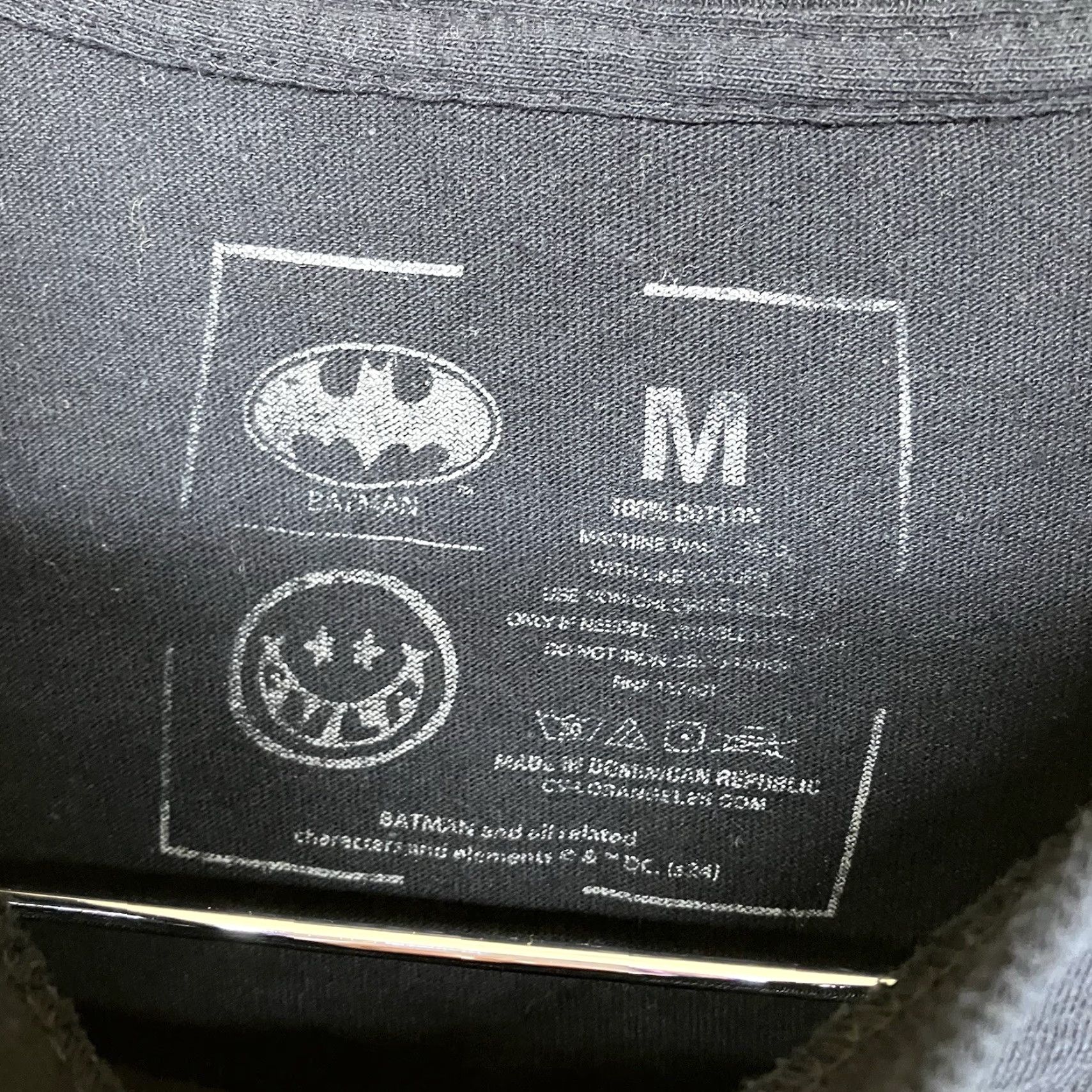 Twisted X DC Men T-Shirt Twisted Joker Batman Graphic Print Black Size M Crew Neck Short Sleeve Cotton Knit Logo Regular 2020s DC Universe Mens Size US M / EU 48-50 / 2 - 4 Thumbnail