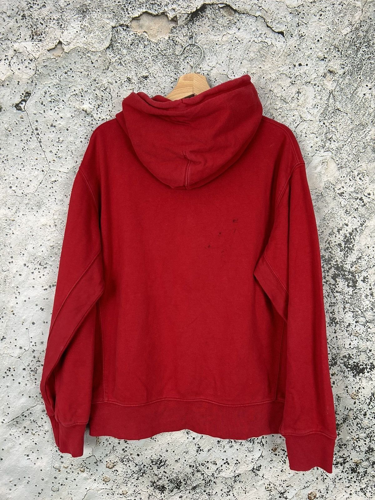 Gap GAP Red Spellout Hoodie Sweatshirt Logo Streetwear Size US M / EU 48-50 / 2 - 4 Thumbnail