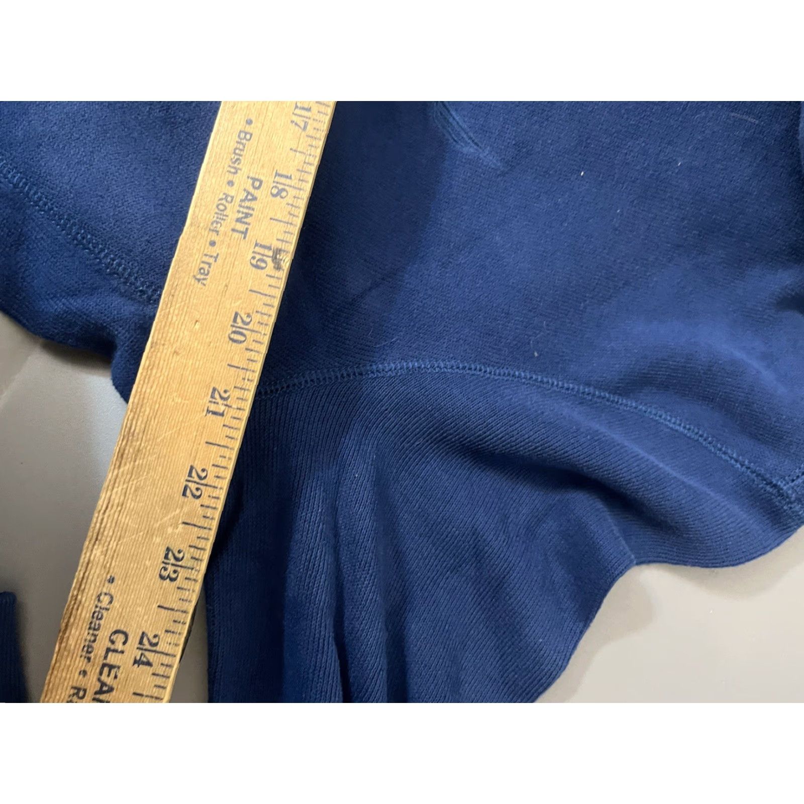 Nautica Nautica Sweater Adult M Blue Solid 1/4 Zip Pullover Mens Cotton Blend Size US M / EU 48-50 / 2 - 5 Thumbnail