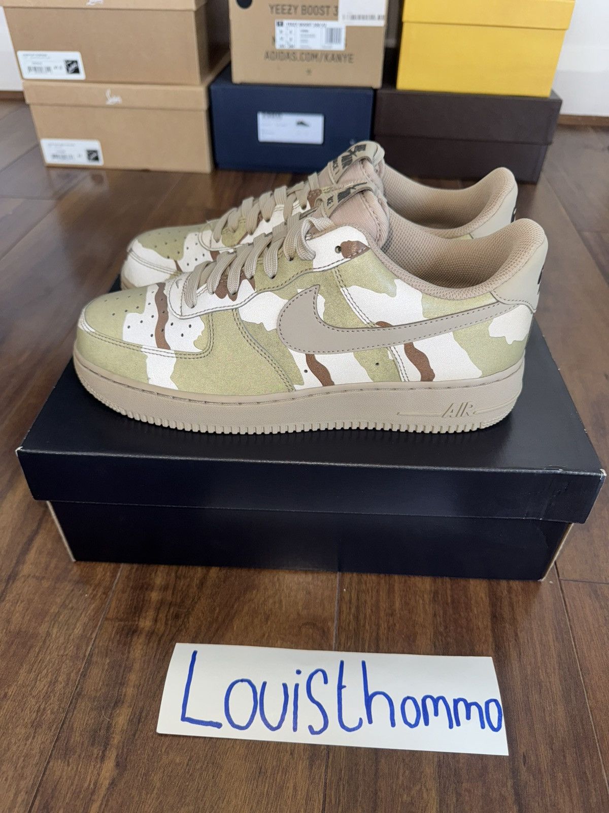 Nike Nike Air Force Low 1 ‘07 LV8 Reflective Desert Camo Size US 9 / EU 42 - 3 Thumbnail