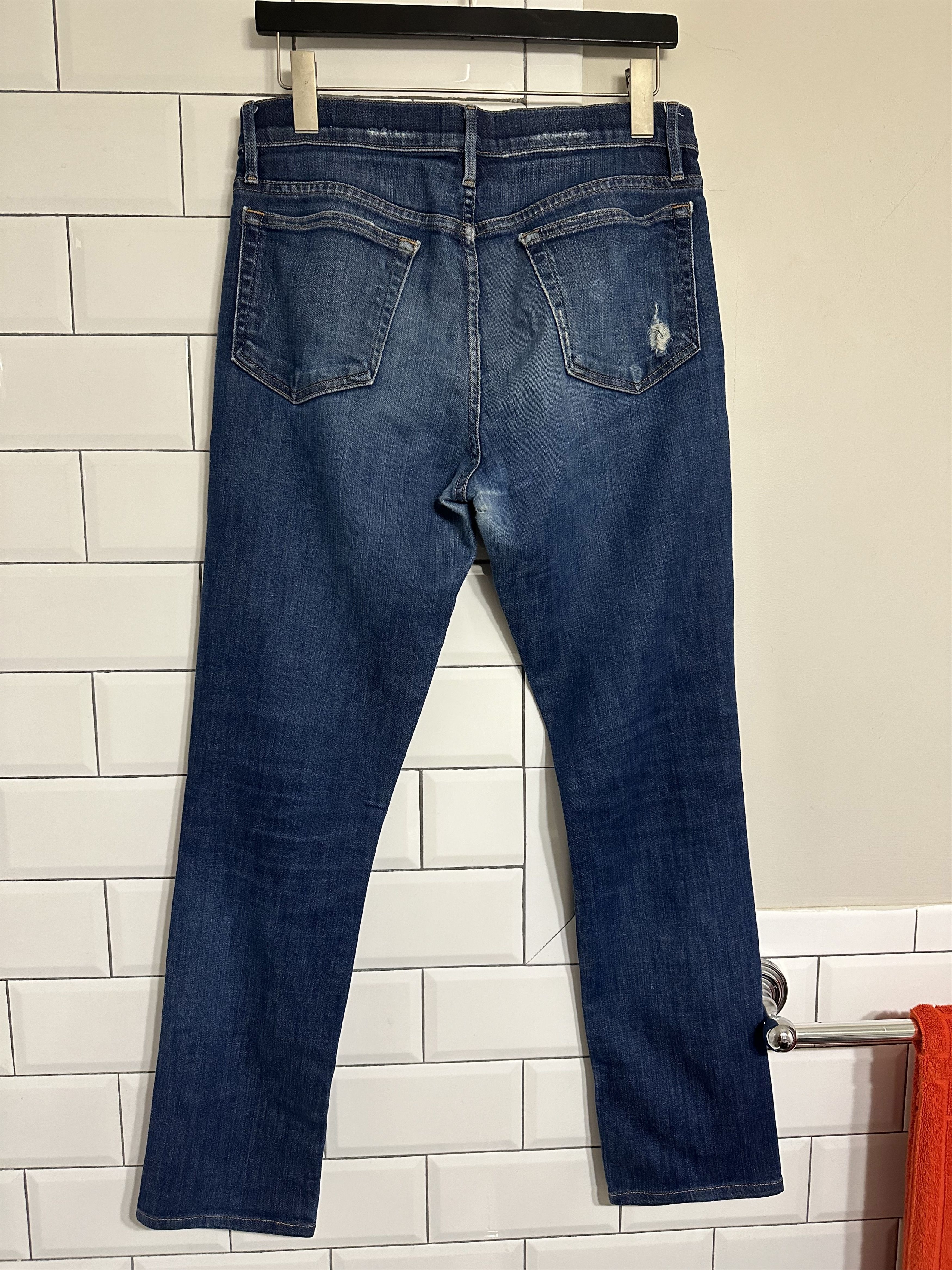 Frame FRAME Denim L’Homme Slim Dark Wash Jeans - Size 31 Slim Fit Size US 31 - 3 Thumbnail