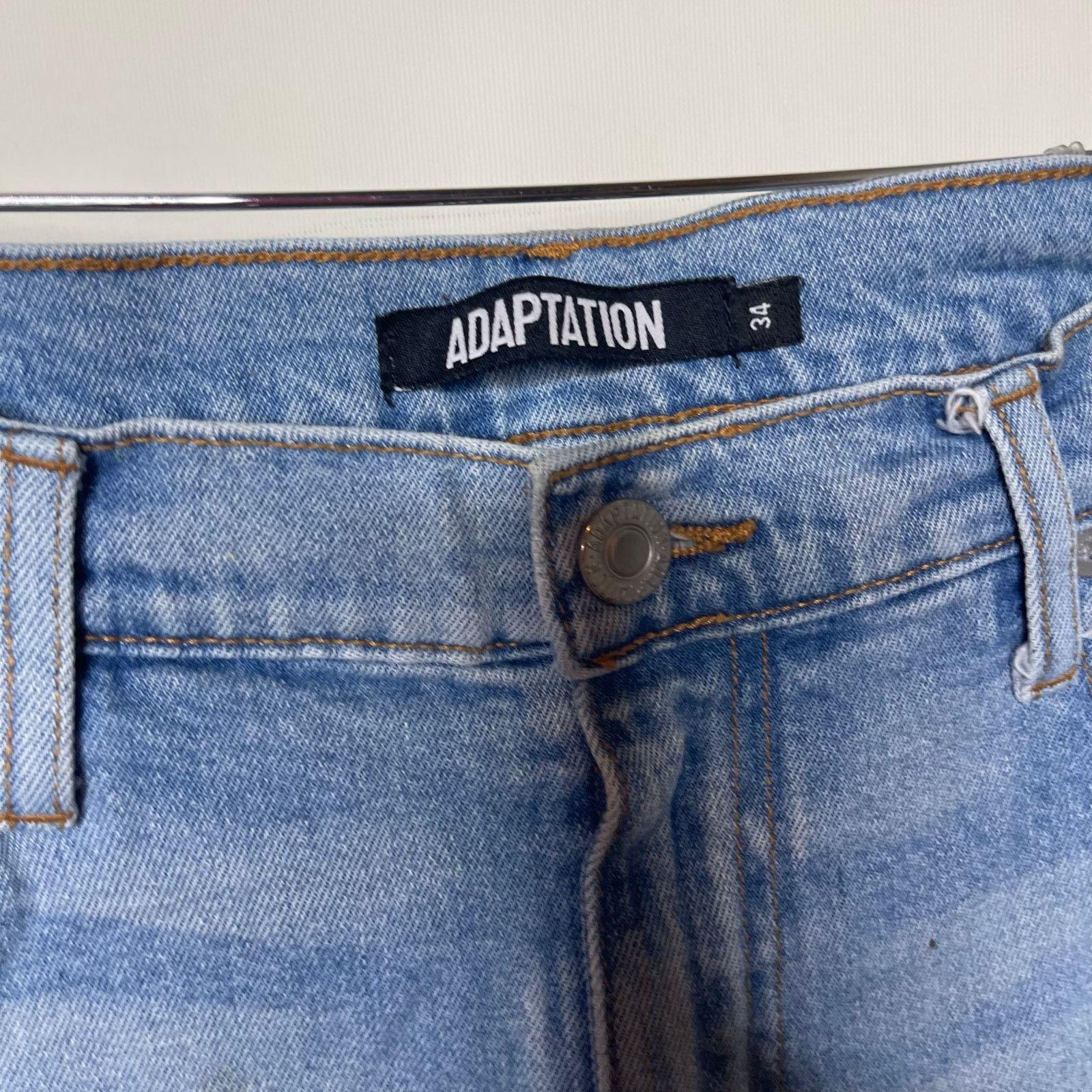 ADAPTATION Adaptation light blue slim leg cropped jeans 34x26 Size US 34 / EU 50 - 6 Thumbnail