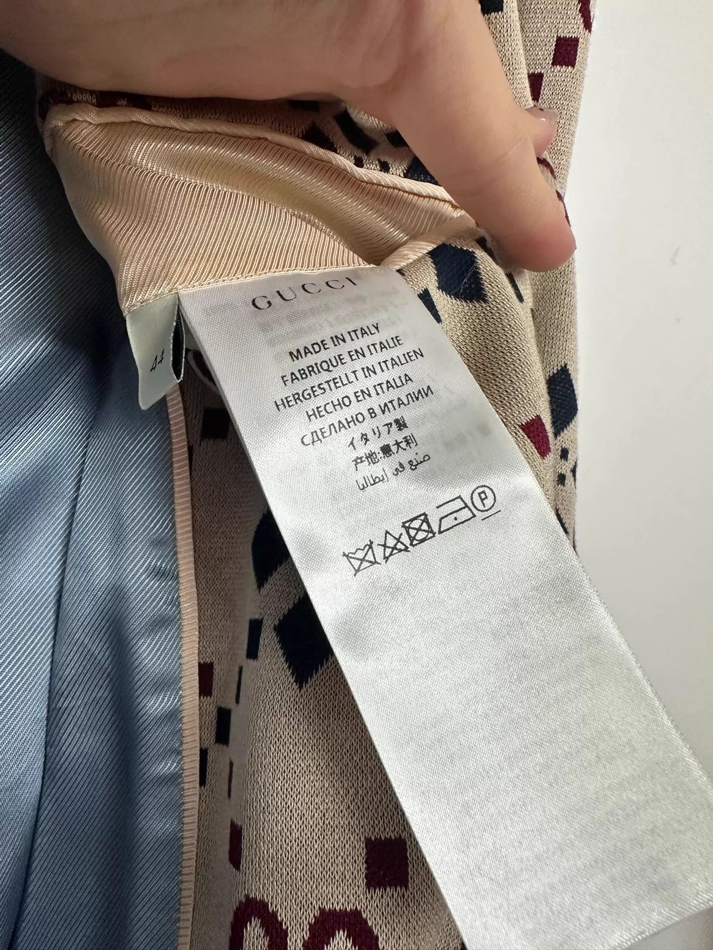 Gucci Gucci All Over Print Jacket Men's 44 With Tags Size US S / EU 44-46 / 1 - 7 Thumbnail