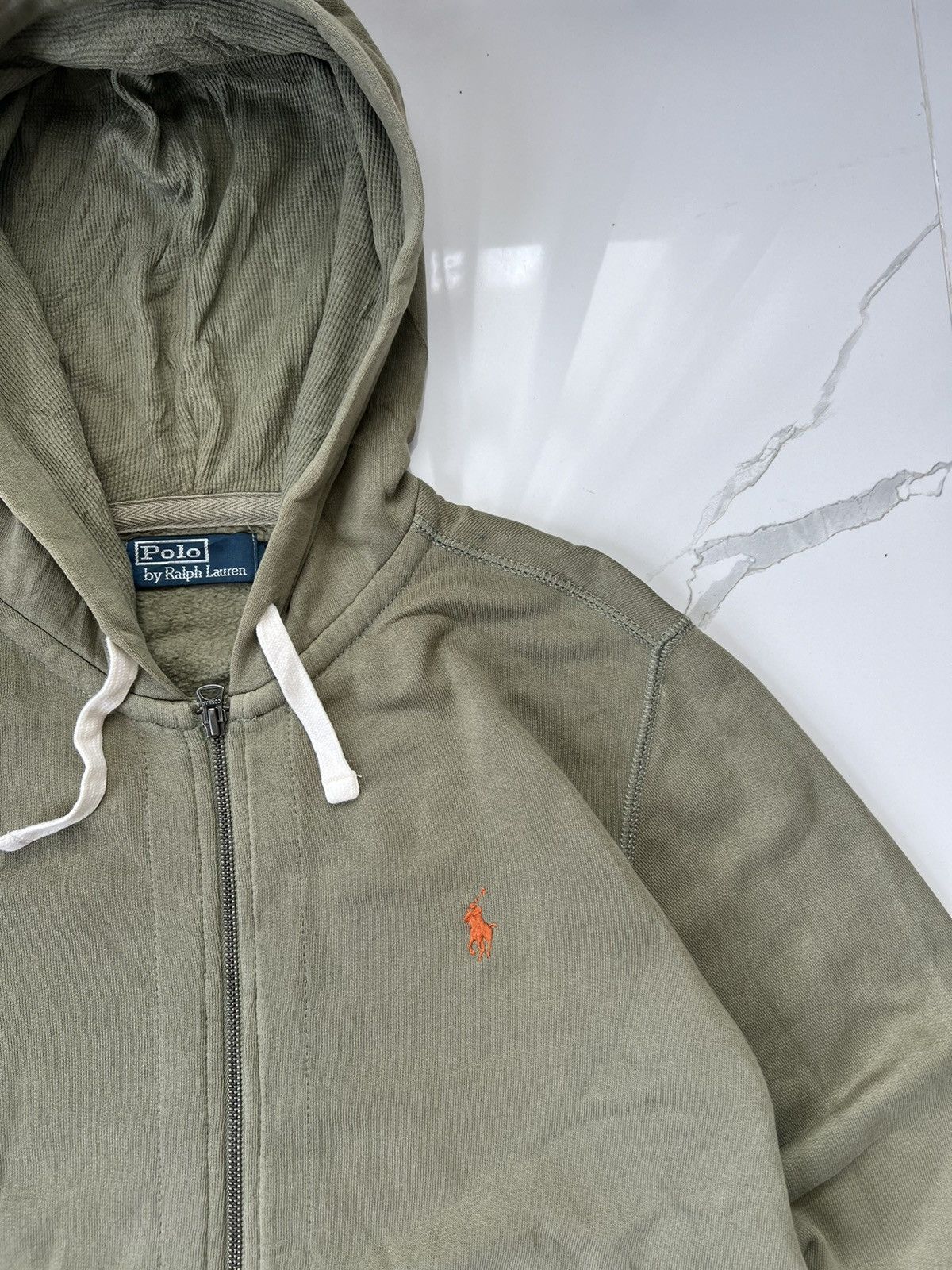 Polo Ralph Lauren 90’s POLO RALPH LAUREN ZIP HOODIE Y2K RARE RETRO OLD MONEY Size US S / EU 44-46 / 1 - 2 Thumbnail