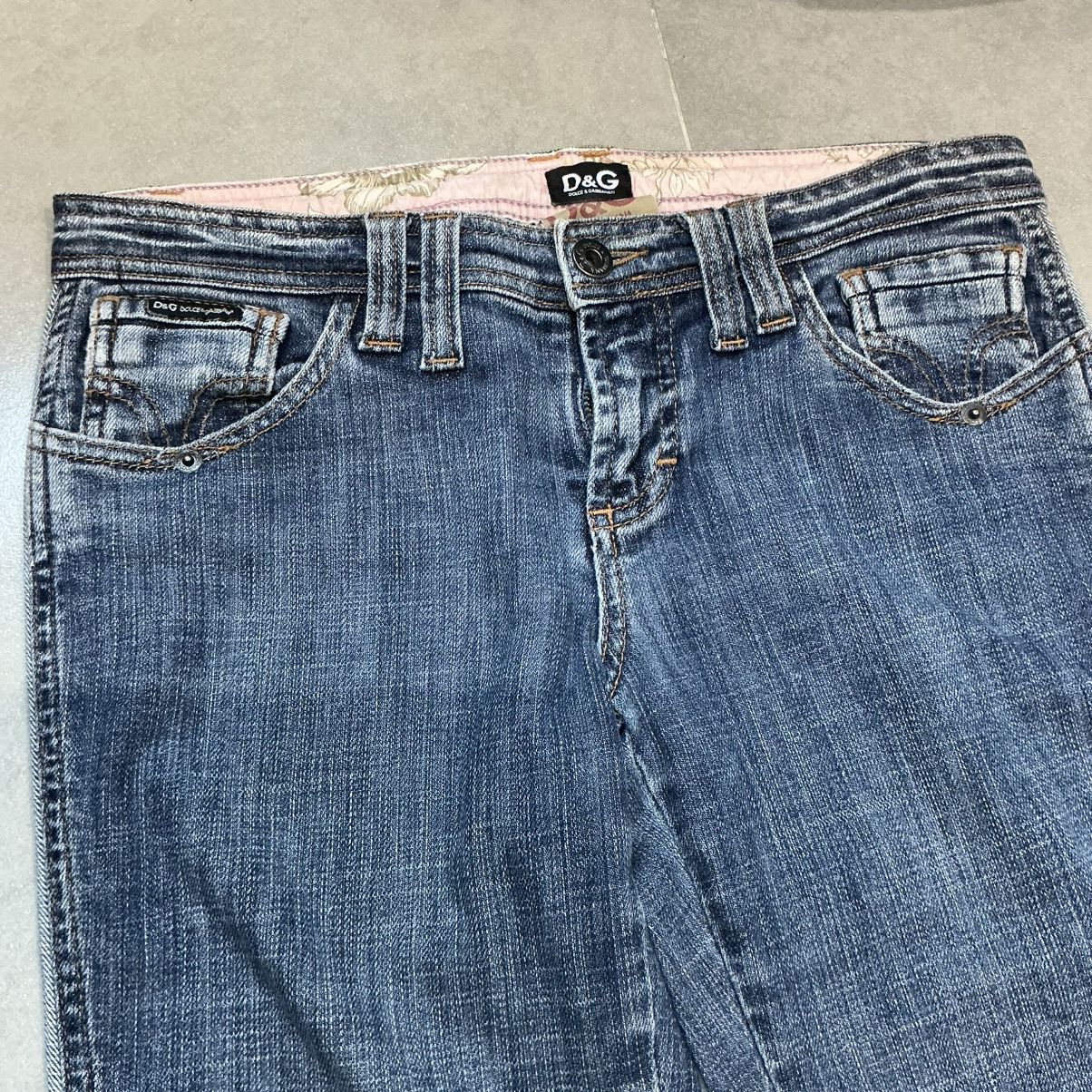 Dolce & Gabbana D&G Low Wasit Boot Cut Jeans Size 29" - 3 Thumbnail