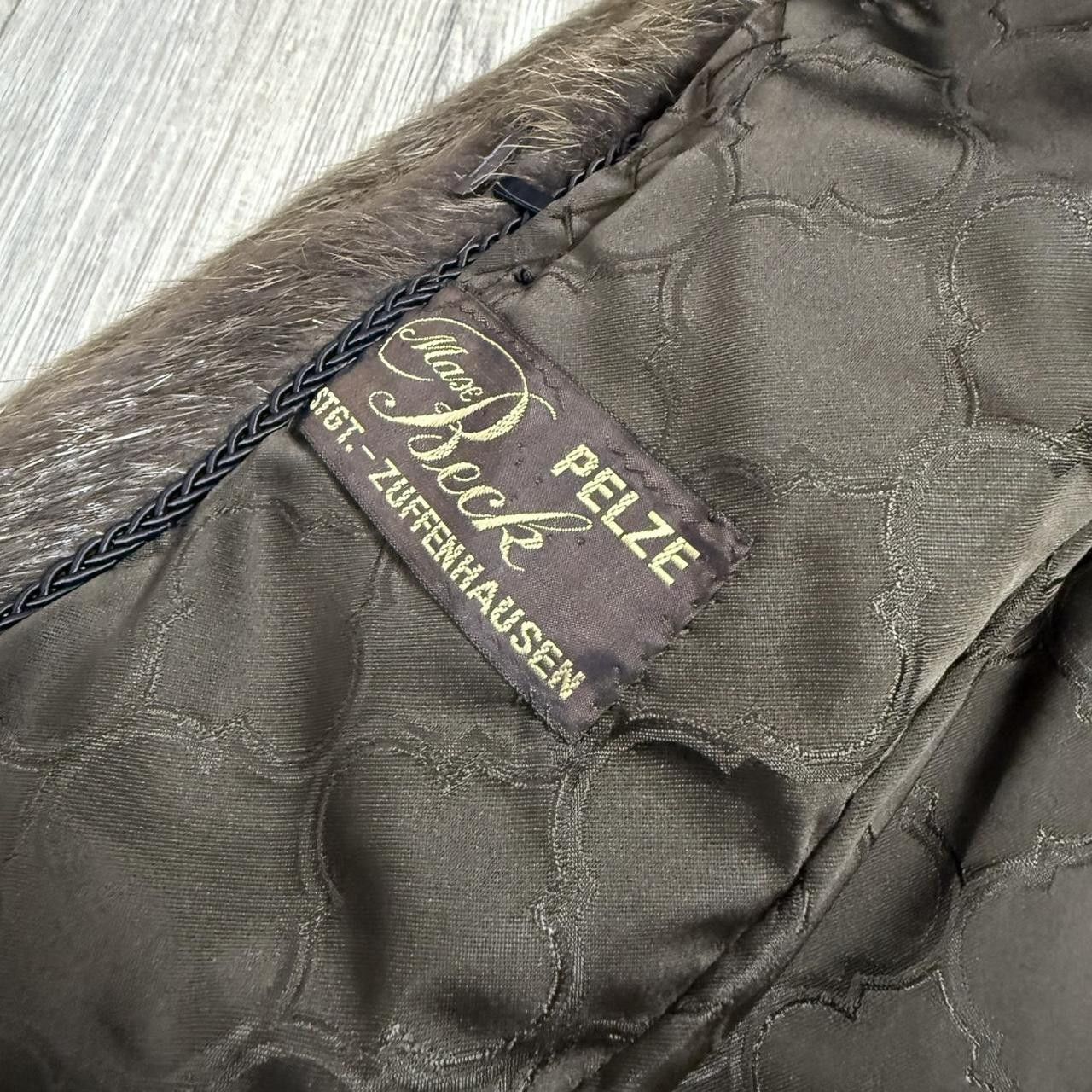 Vintage Nutria Real Fur Jacket Womans Brown Size M / US 6-8 / IT 42-44 - 8 Thumbnail