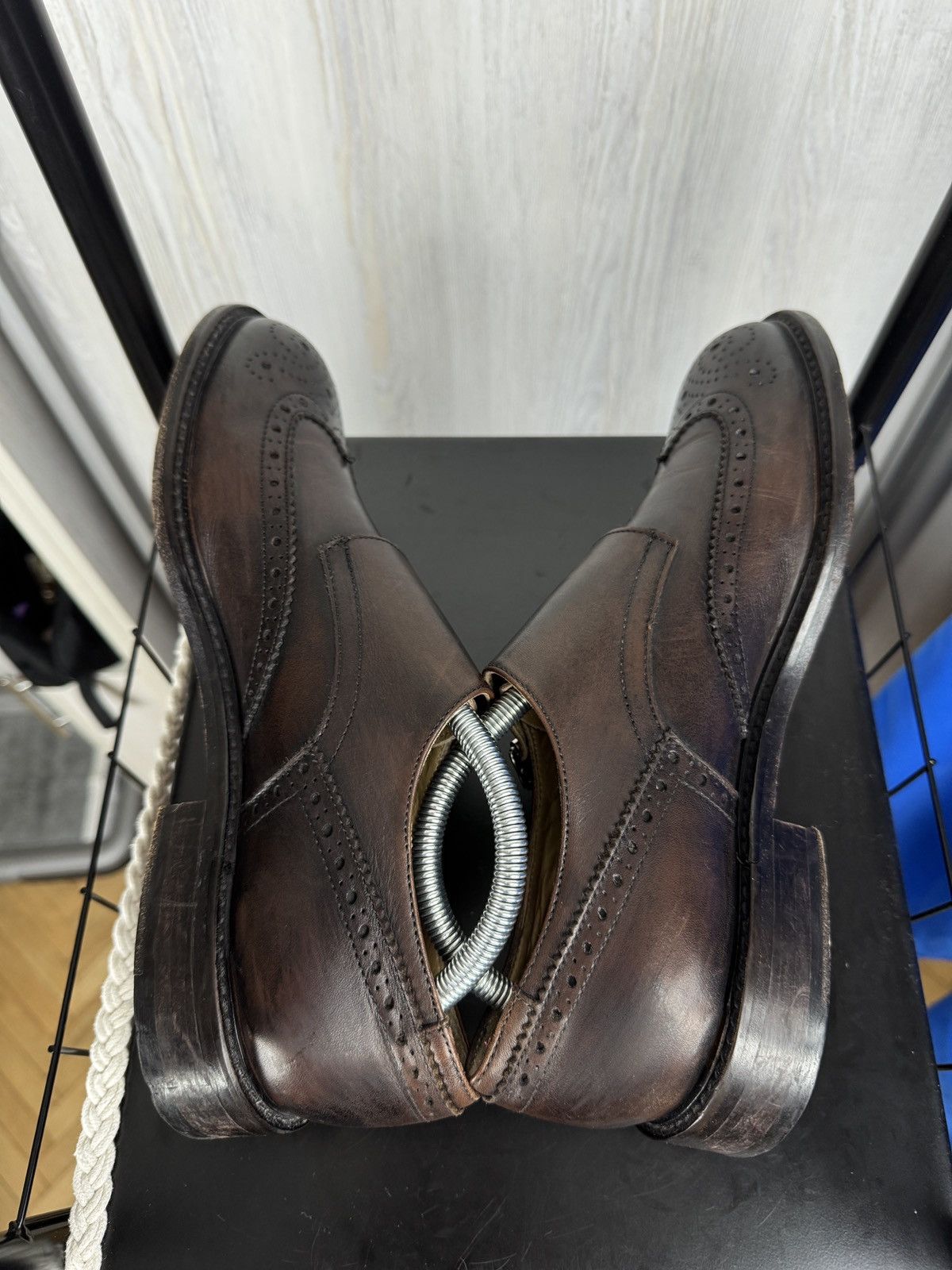 Jeckerson Jeckerson dark brown Italian double monk leather shoes Size US 10 / EU 43 - 9 Thumbnail