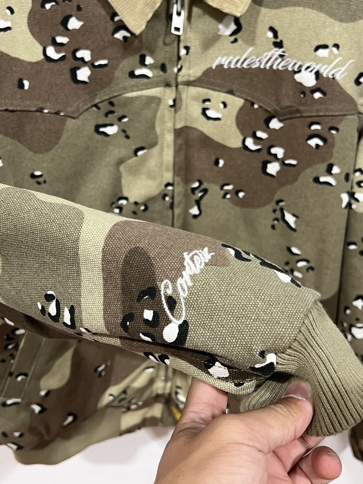 Corteiz Corteiz Camo Denim Jacket Size US M / EU 48-50 / 2 - 3 Thumbnail