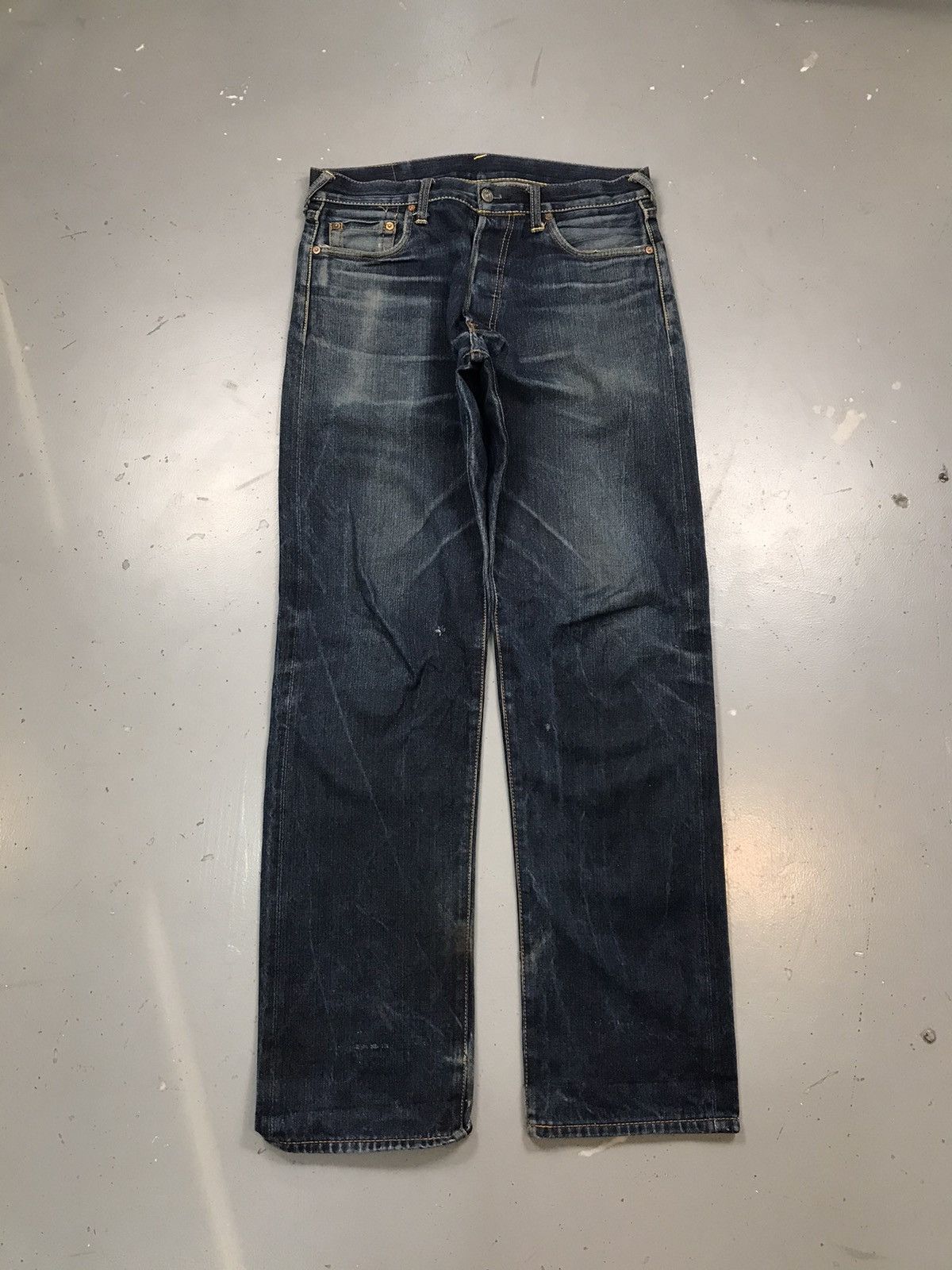 Evisu Rare Vintage Evisu salvage straight fit denim Size US 34 / EU 50 - 3 Thumbnail