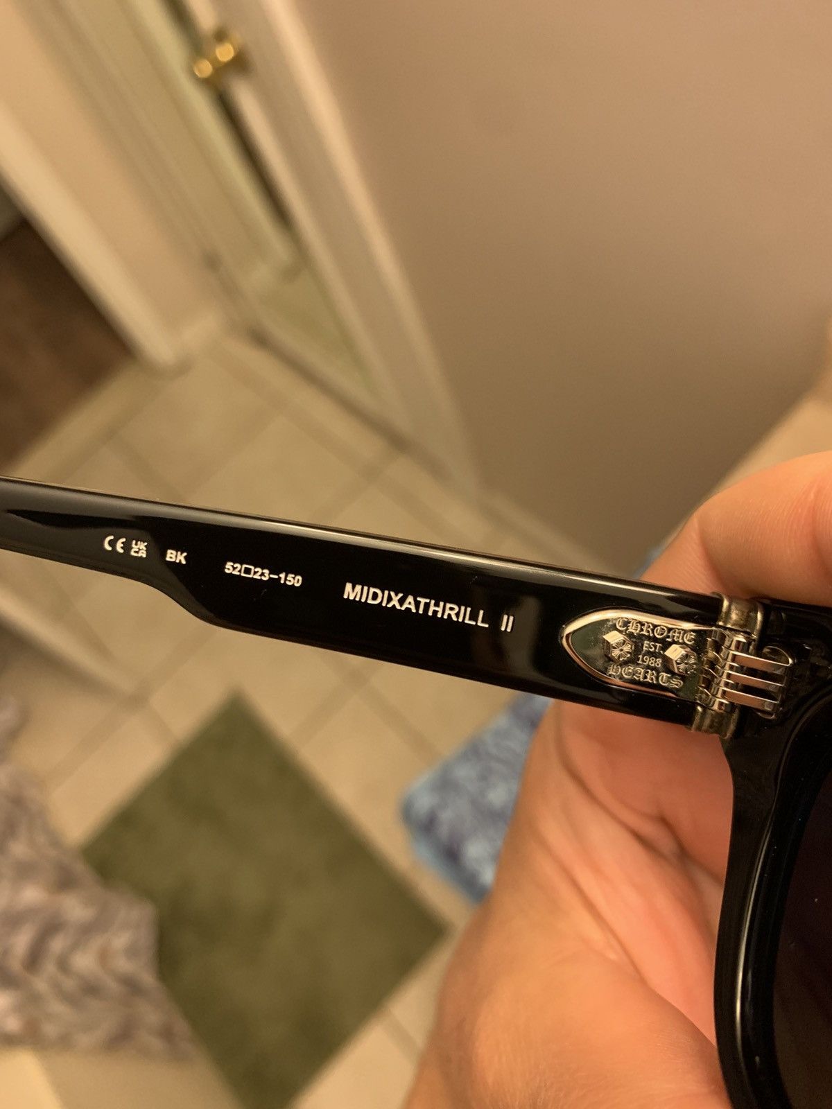 Chrome Hearts Chrome hearts Midixathrill II Sunglasses Size ONE SIZE - 9 Thumbnail