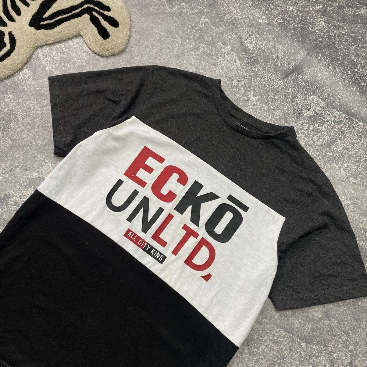 Ecko Unltd. Men’s Ecko Unlimited Big Logo y2k Japan skate tee Size US XL / EU 56 / 4 - 2 Thumbnail