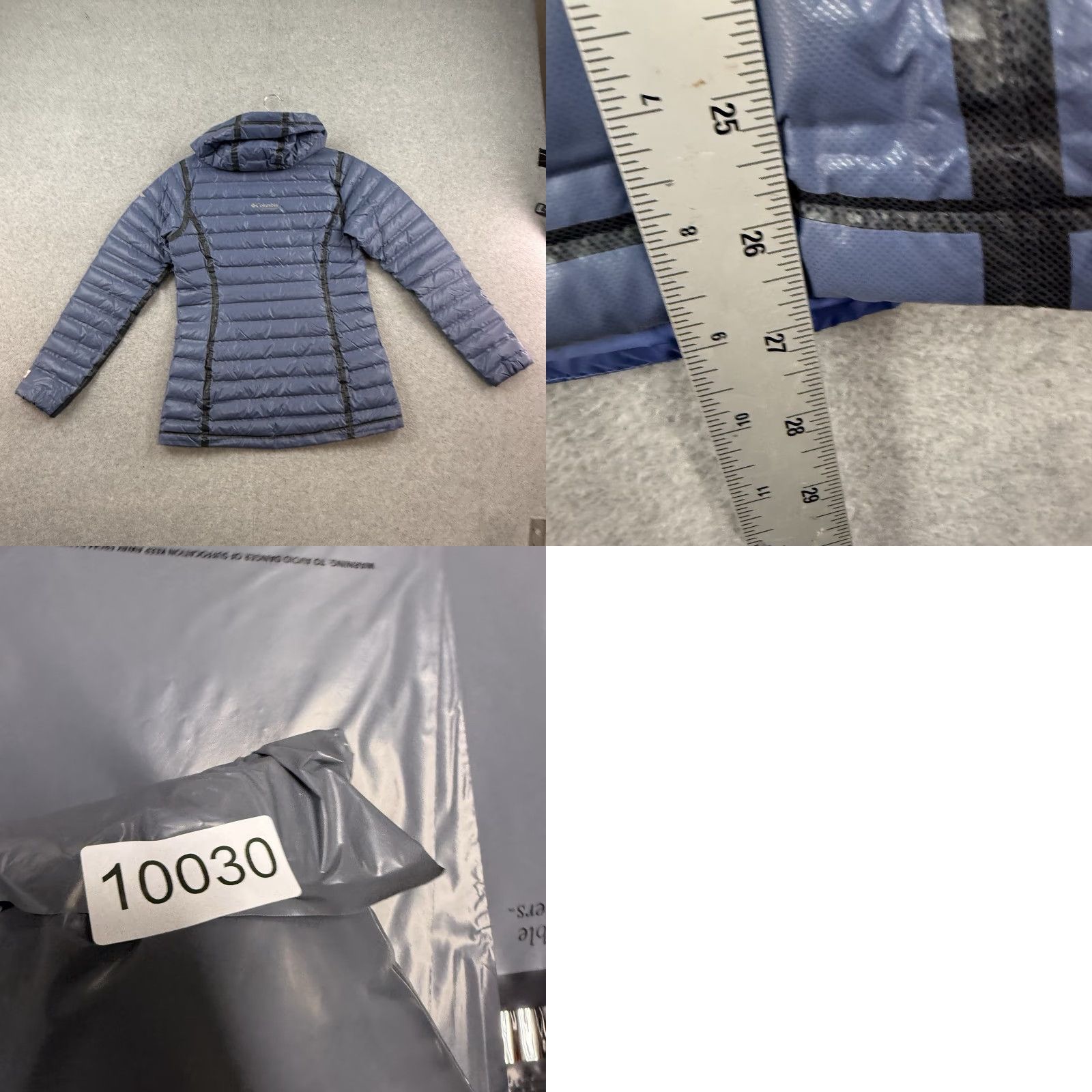 Vintage VINTAGE? Columbia Titanium OutDry Blue S 700 Fill DOWN Jacket Small Women Winter PUFFER Size S / US 4 / IT 40 - 8 Thumbnail
