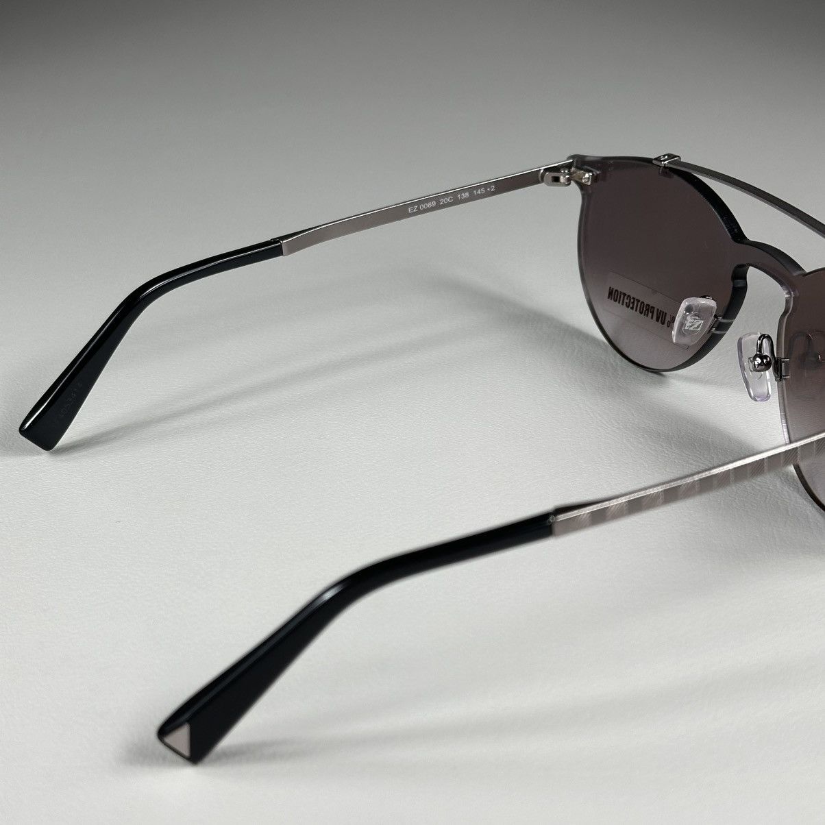 Ermenegildo Zegna Ermenegildo Zegna Rimless Round Shape Sunglasses Size ONE SIZE - 4 Thumbnail