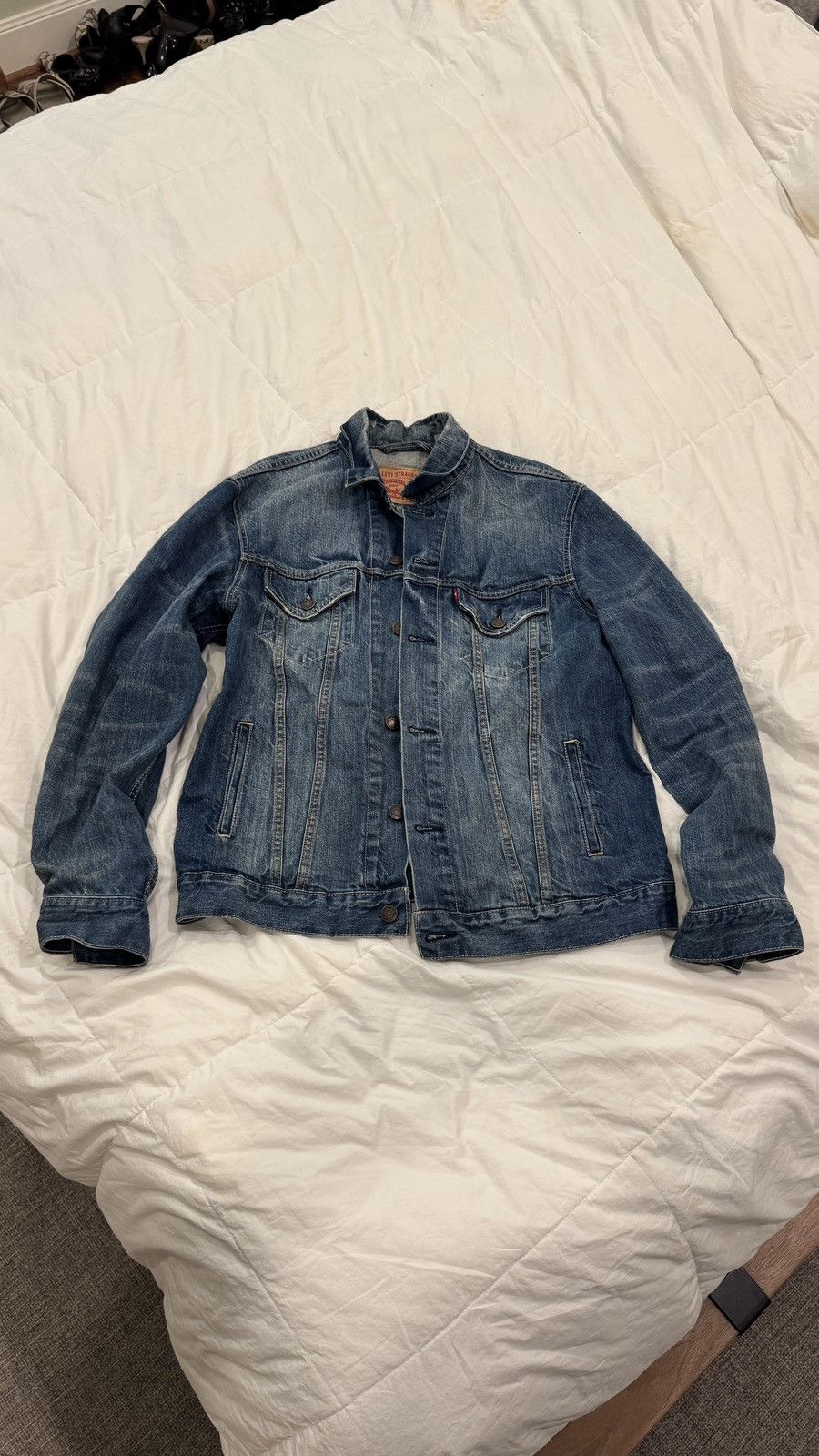 Levi's Levi’s Denim Trucker Jacket L Size US L / EU 52-54 / 3 - 1 Thumbnail