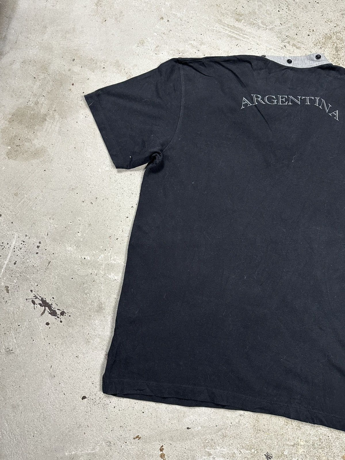 La Martina Vintage Y2K La Martina Argentina Black Polo Tee Size US XL / EU 56 / 4 - 10 Thumbnail