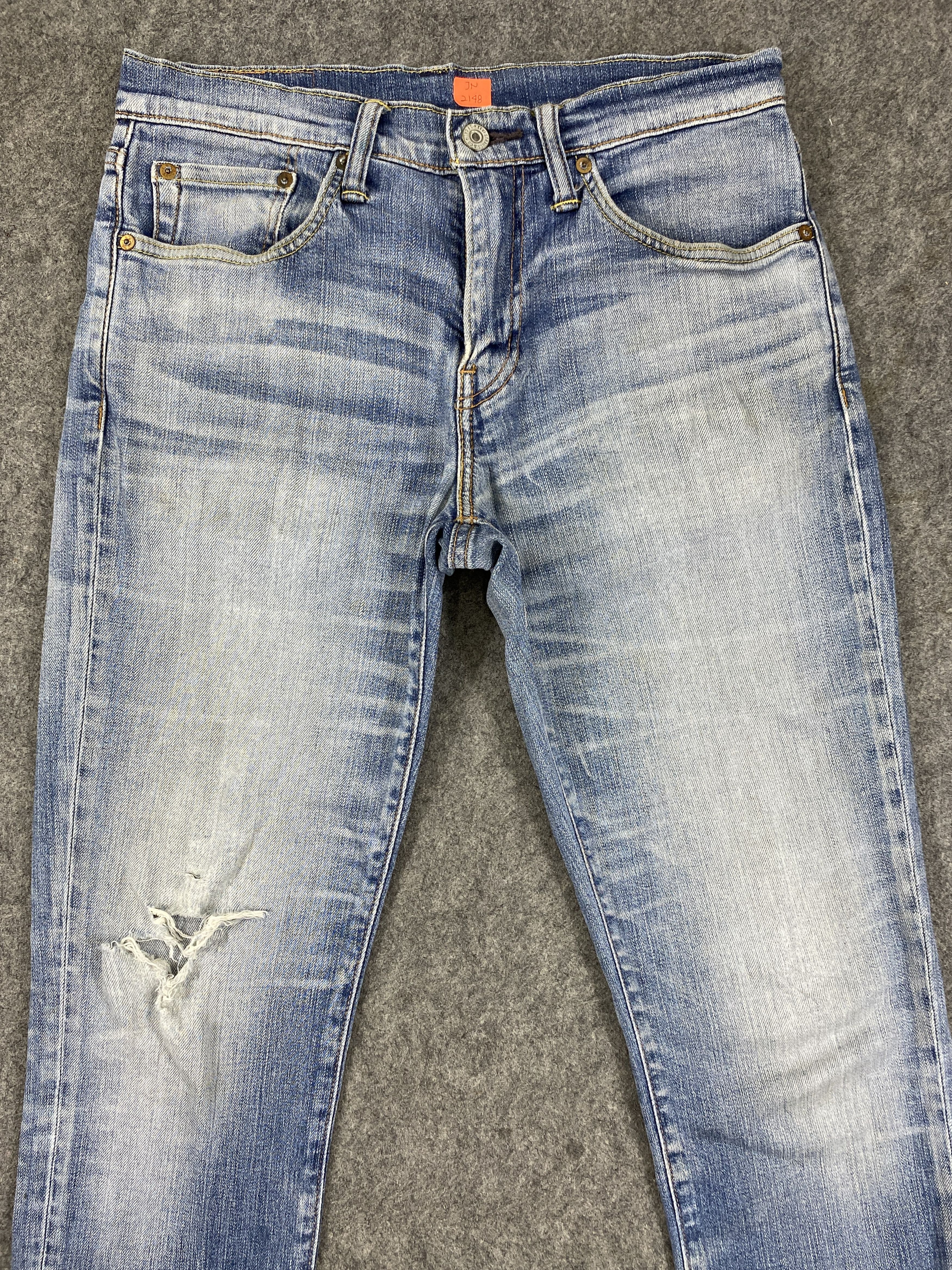 Levi's Light Blue Wash Vintage Levi's 511 31x32 Denim -JN2148 Size US 31 - 3 Thumbnail