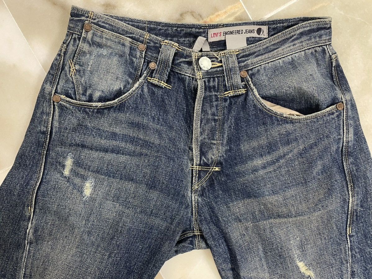 Levi's Vintage Levis Engineered Jeans Takuya Kimura Size US 30 / EU 46 - 3 Thumbnail