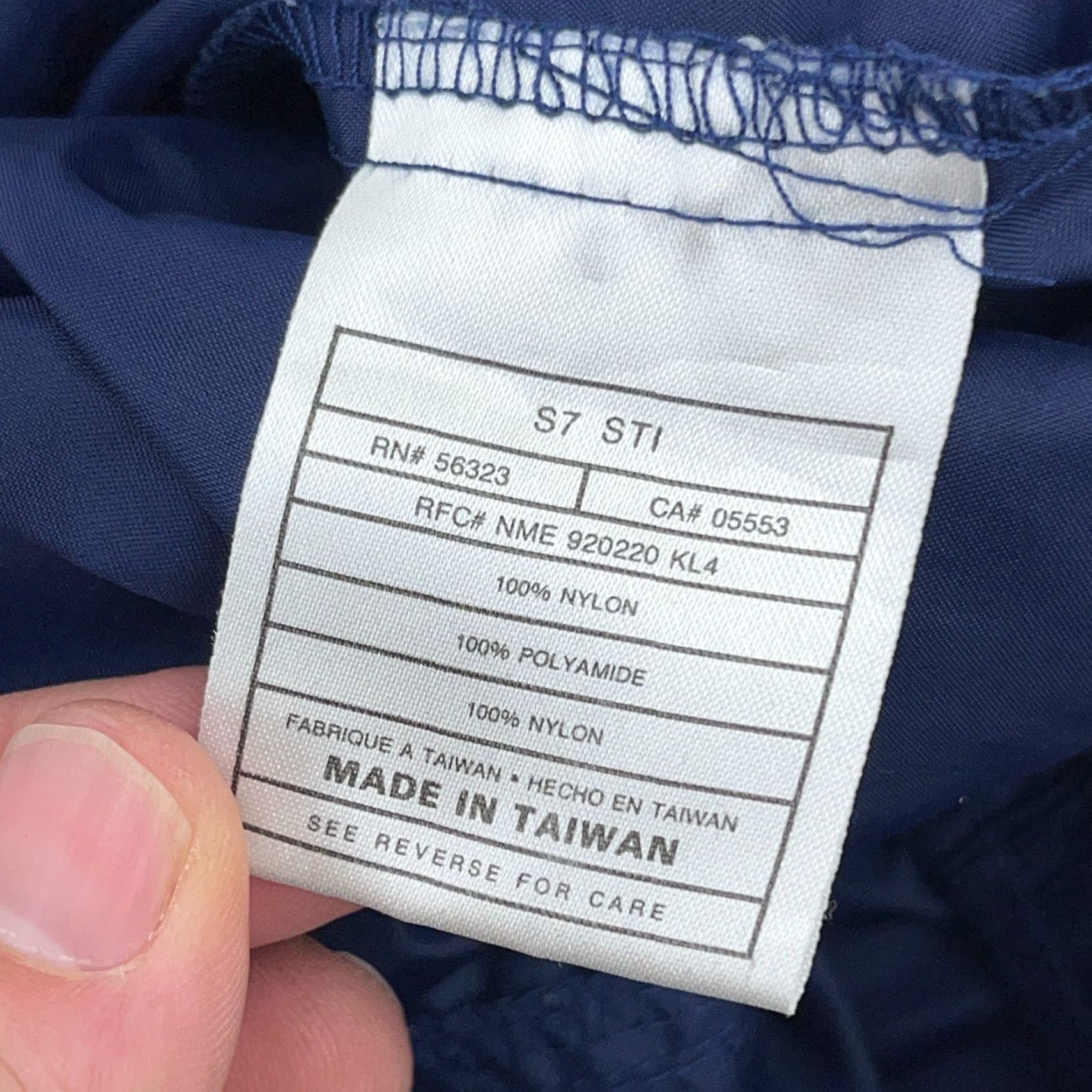 Nike VINTAGE Nike Pants Men Large Blue Track Pants Nike Sportswear 80s 90s Athleisure Sports Mens Size US 33 - 4 Thumbnail